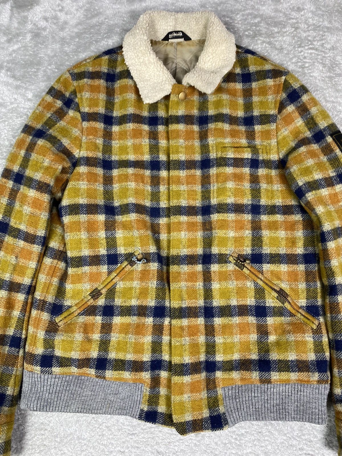 Undercover Undercoverism UISM Sherpa Tartan Jacket. J052 Size US M / EU 48-50 / 2 - 3 Thumbnail