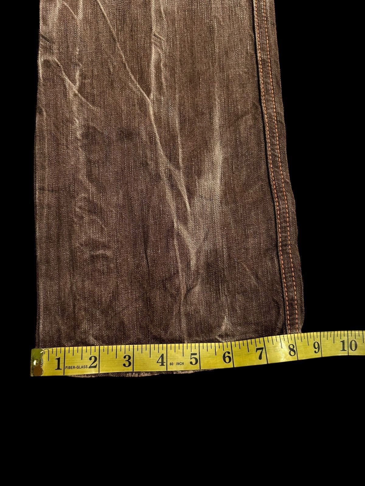 Edwin × Japanese Brand × Who Decides War VINTAGE EDWIN503 RUSTY FADED MUD WASH DENIM JEANS RARE Size US 28 / EU 44 - 16 Thumbnail