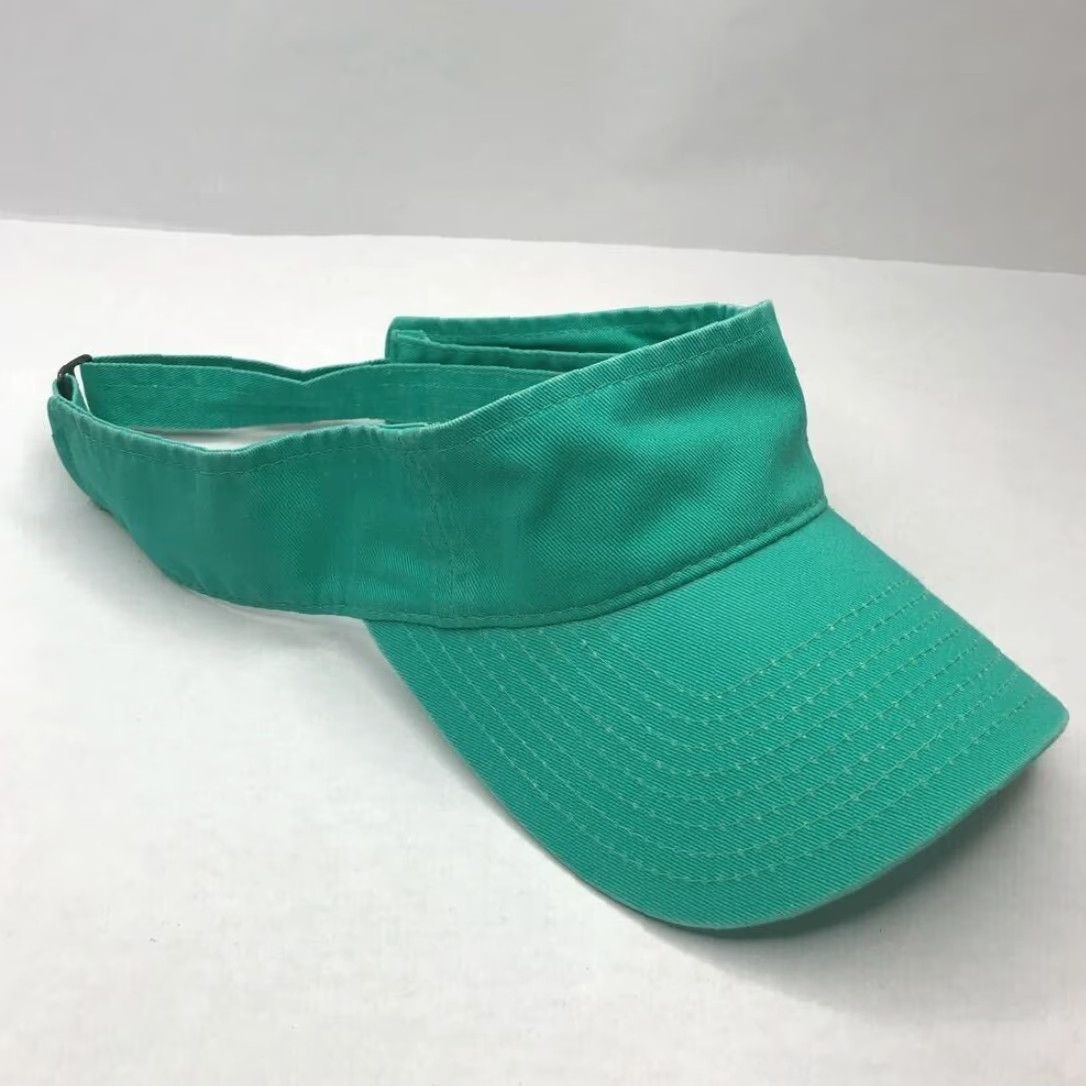 Port Authority Port Authority Visor Hat Womens One Size Mint Green Adjustable Activewear Size ONE SIZE - 2 Thumbnail