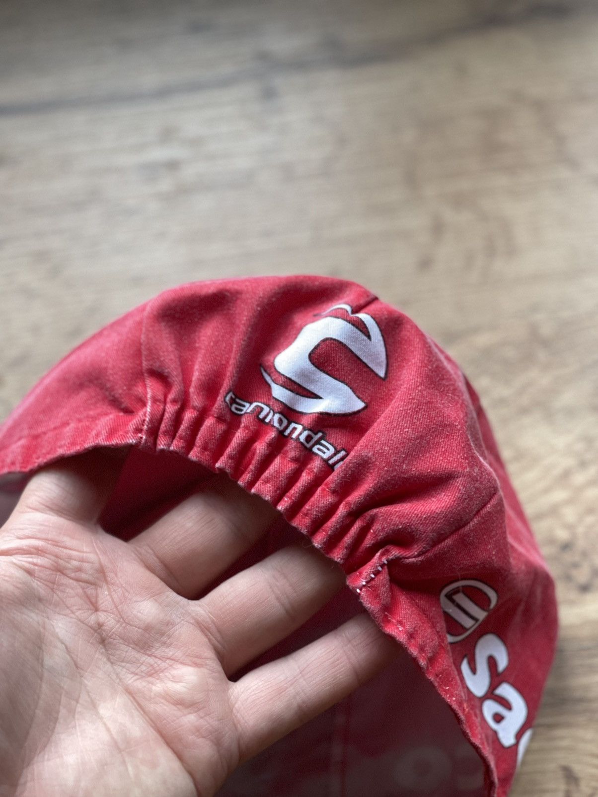 Other 90’s Kappa Saeco Cannondale vintage red cycle cap hat Size ONE SIZE - 4 Thumbnail