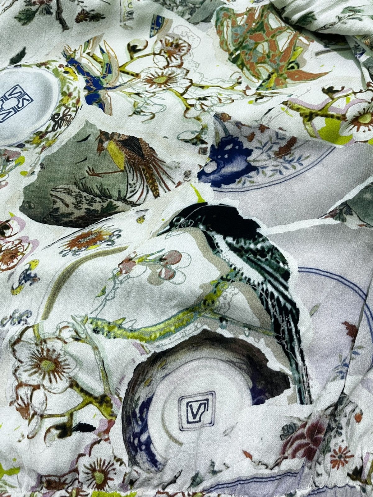 Japanese Brand ARCHIVE VIVIENNE TAM MESH FULL PRINT Size US M / EU 48-50 / 2 - 5 Thumbnail