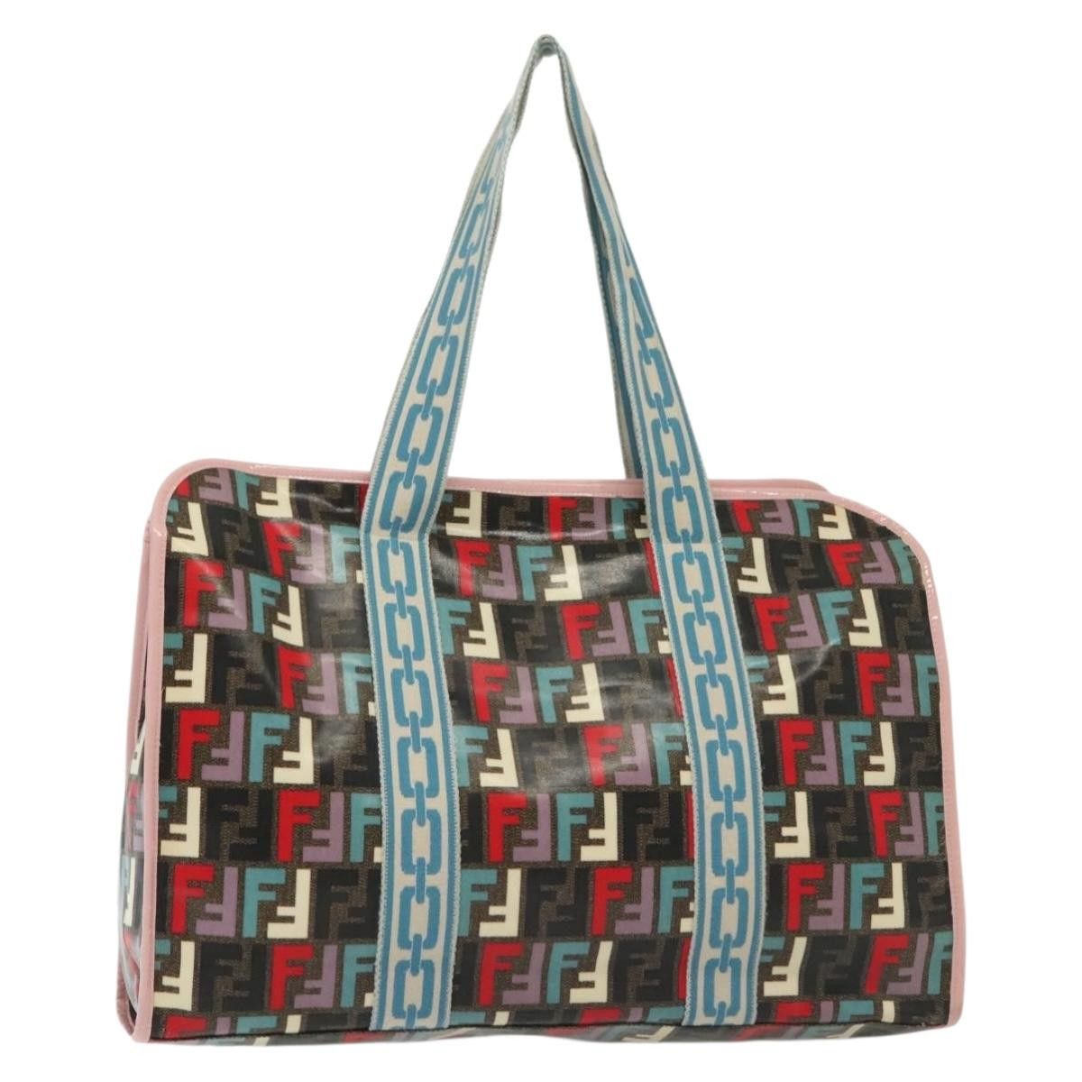 Fendi FENDI Zucca Canvas Tote Bag Coated Canvas Multicolor Size ONE SIZE - 1 Thumbnail
