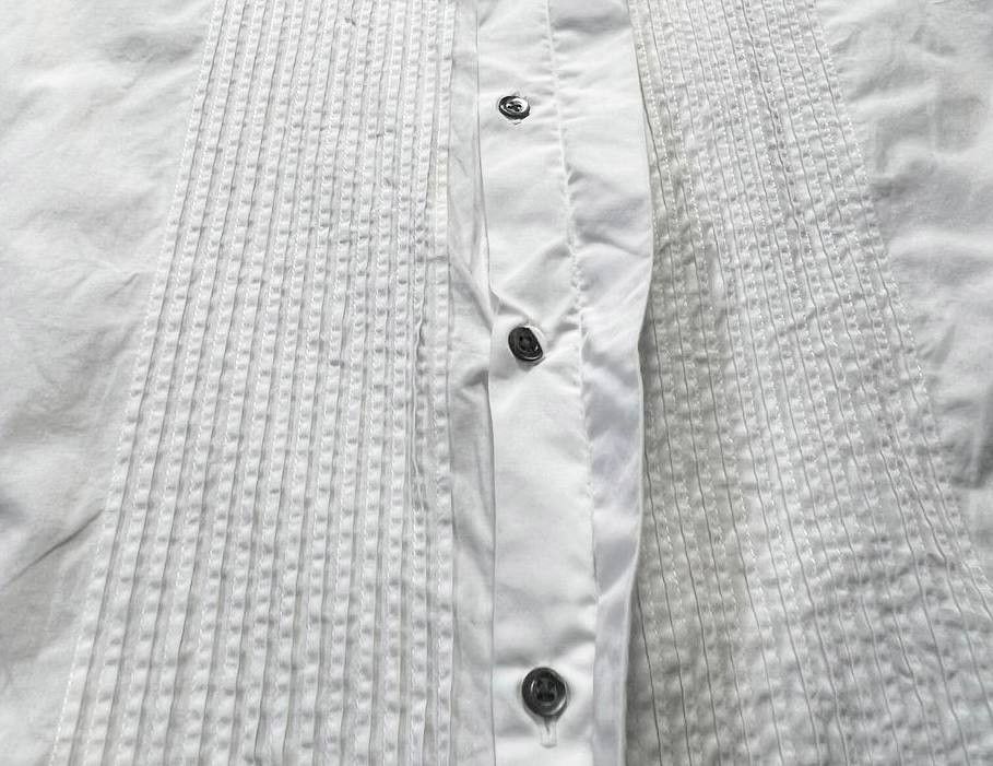 Burberry Prorsum Burberry Prorsum - Front Pleated Shirt Size US M / EU 48-50 / 2 - 3 Thumbnail