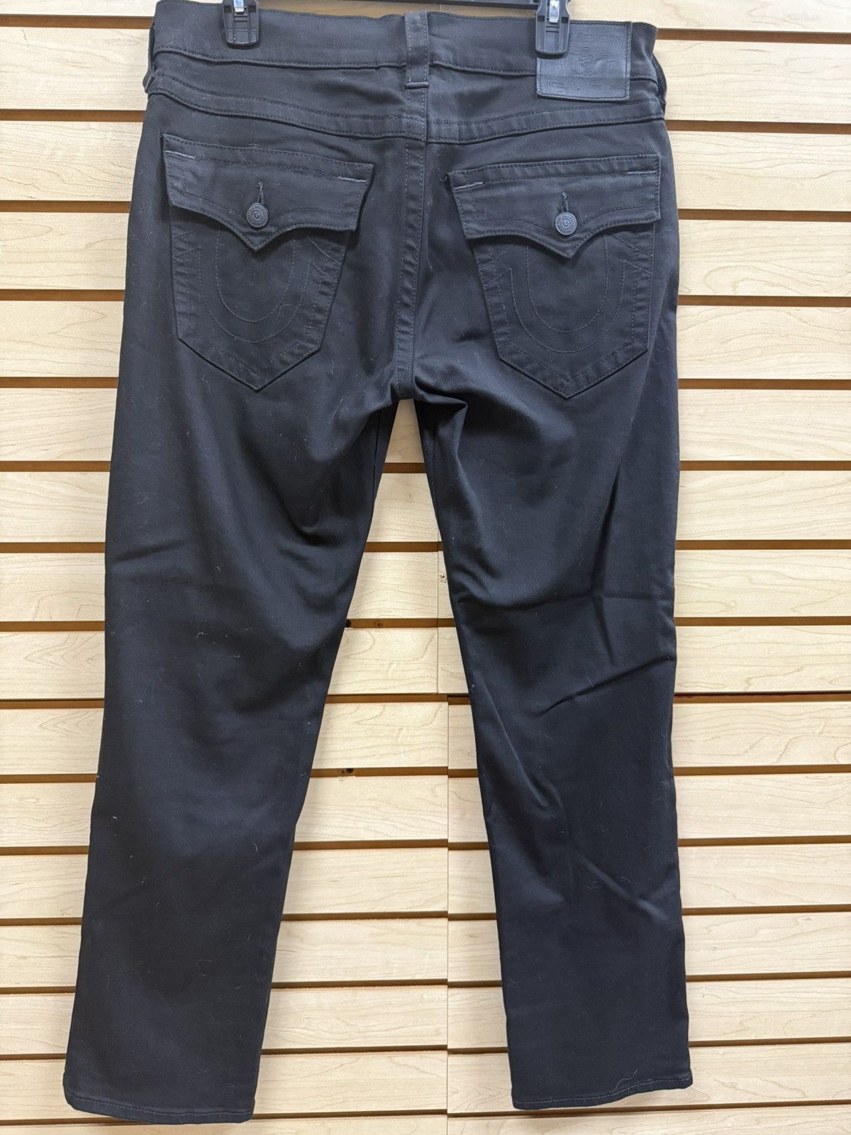 True Religion TRUE RELIGION BLACK JEANS Size US 32 / EU 48 - 2 Thumbnail