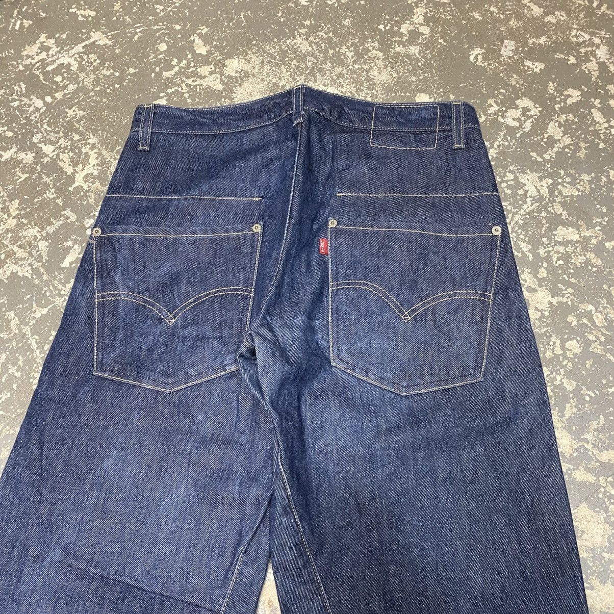 Japanese Brand × Levi's × Vintage Vintage Levi’s Engineered Twisted Leg Denim Jeans 90s Size US 31 - 9 Thumbnail