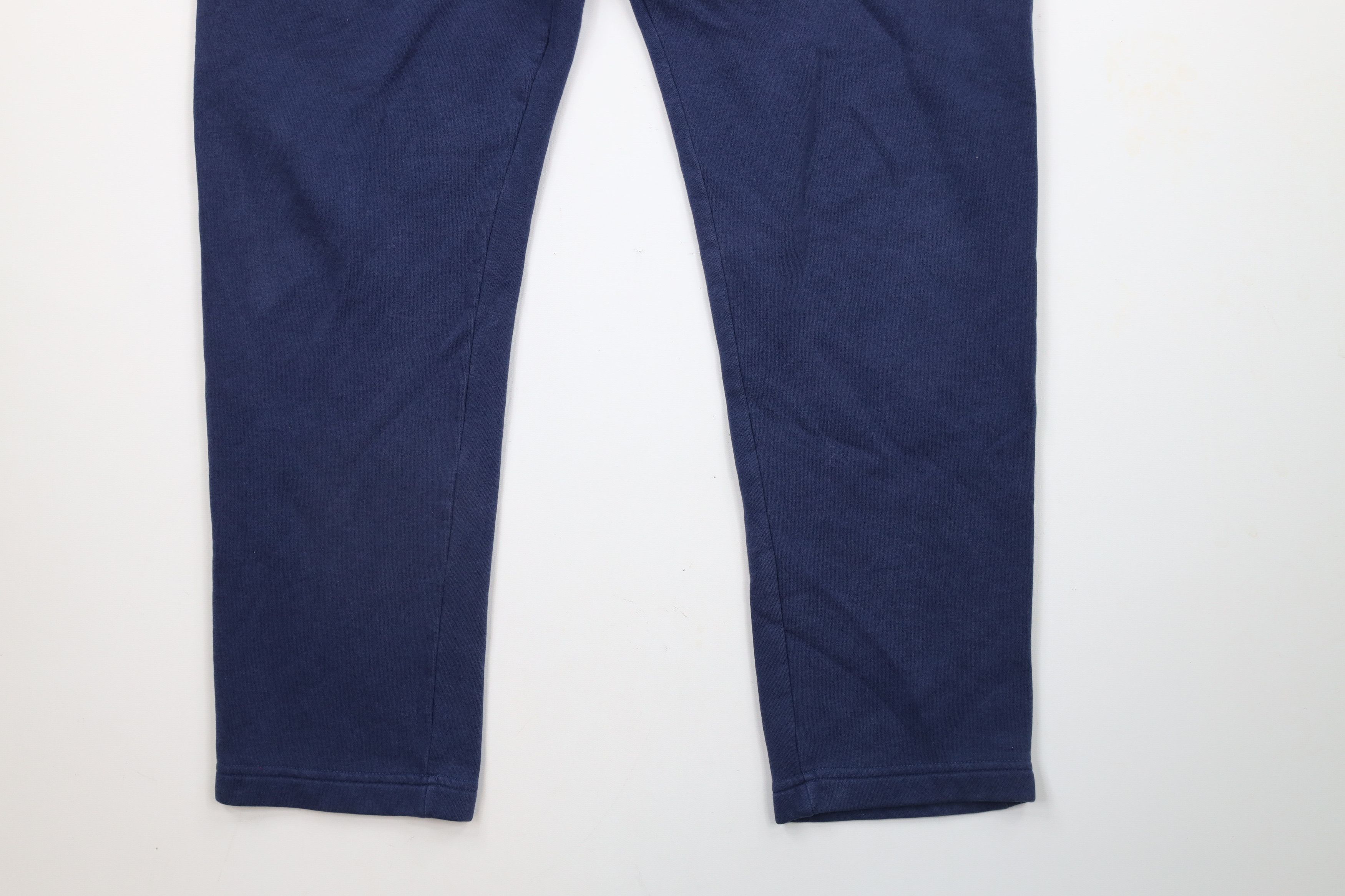 Nike × Vintage Vintage Nike Scott Mini Swoosh Wide Leg Sweatpants Blue Size US 34 / EU 50 - 4 Thumbnail