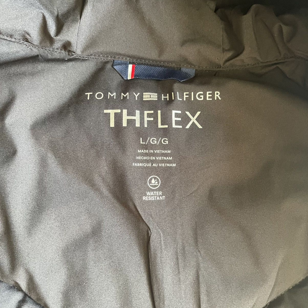 Tommy Hilfiger Tommy Hilfiger THFLEX Women’s Quilted Hooded Jacket Black. Size L / US 10 / IT 46 - 6 Thumbnail