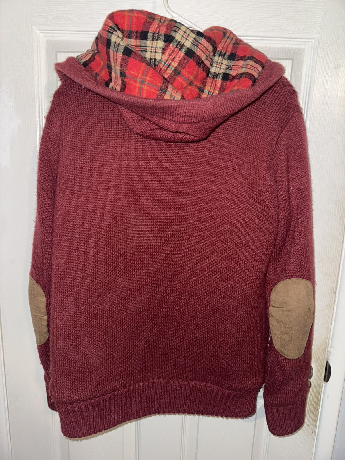 American Stitch Red hooded American Stitch cardigan jacket Size US M / EU 48-50 / 2 - 3 Thumbnail