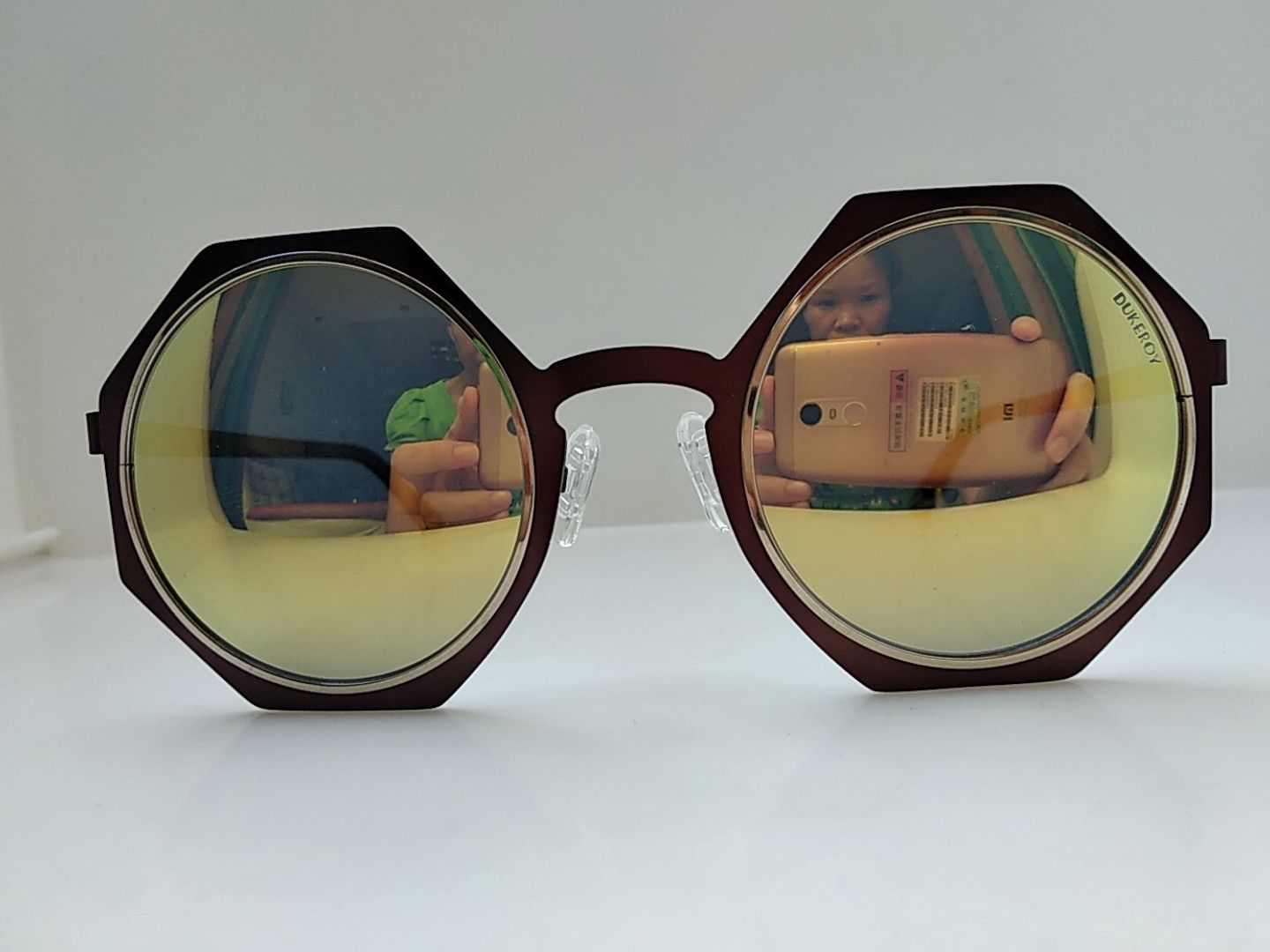 Other Dukeroy Round Titanium Sunglasses Frame GATSBY ARISTOCRAT Size ONE SIZE - 2 Thumbnail