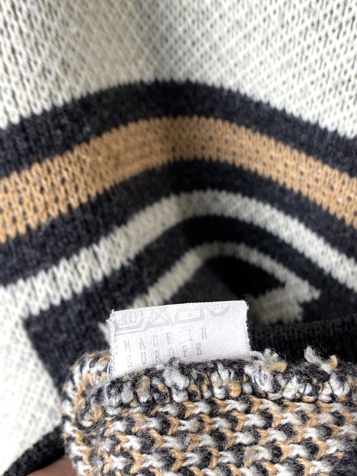 Oxbow Rare! Vintage Full Knit All Over Logo Sweater Stussy Style Size US L / EU 52-54 / 3 - 8 Thumbnail