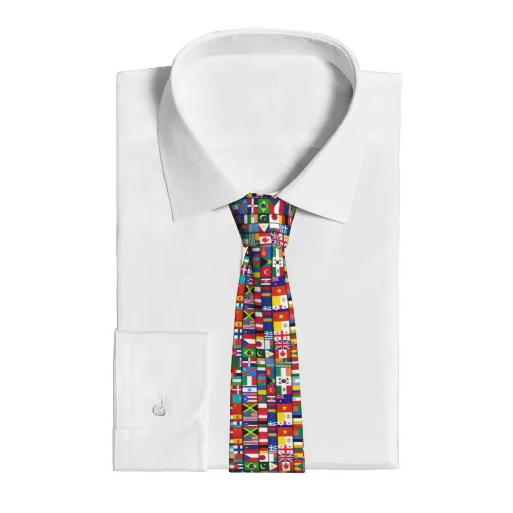 Other Neck Tie Flags Of The Countries Of The World Neckties Size ONE SIZE - 2 Thumbnail