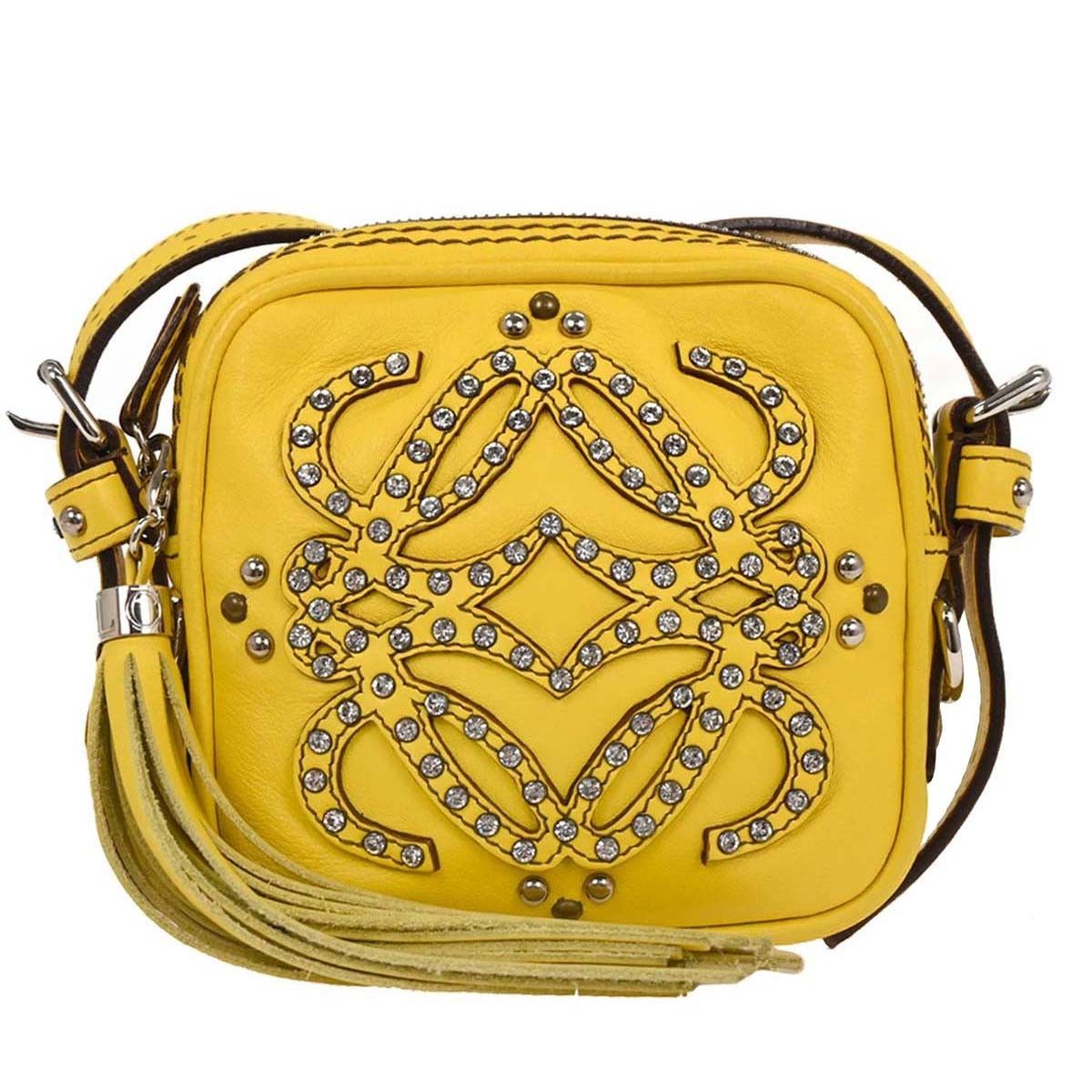 Loewe Loewe Vintage Shoulder Bag Leather Size ONE SIZE - 1 Thumbnail