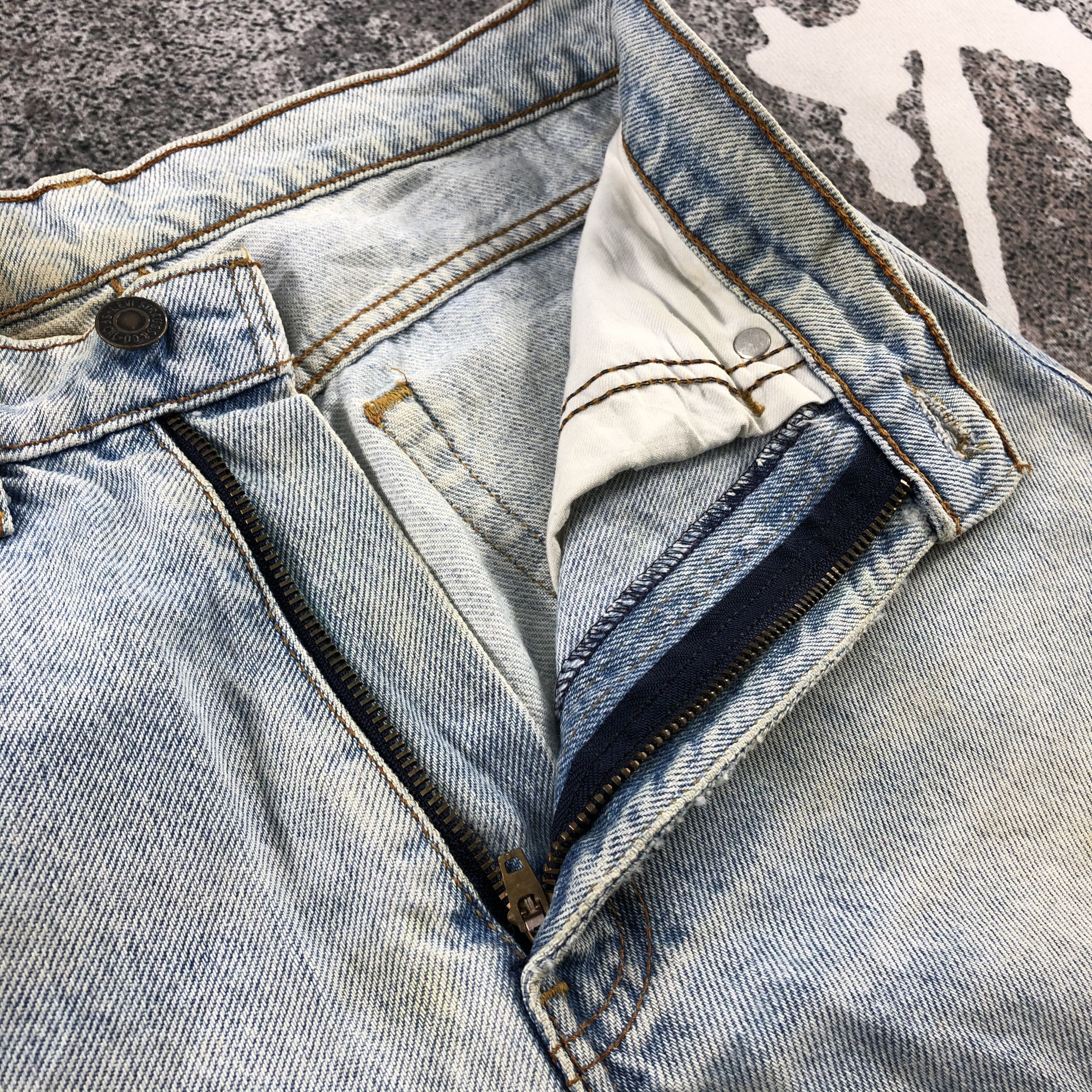 Levi's Vintage Levi's 502 Jeans Dirty Medium Wash Denim KJ896 Size US 29 - 12 Thumbnail