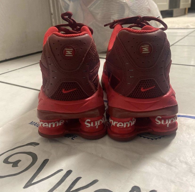 Nike × Supreme Supreme x Nike shox ride 2 speed red Size US 8.5 / EU 41-42 - 6 Thumbnail
