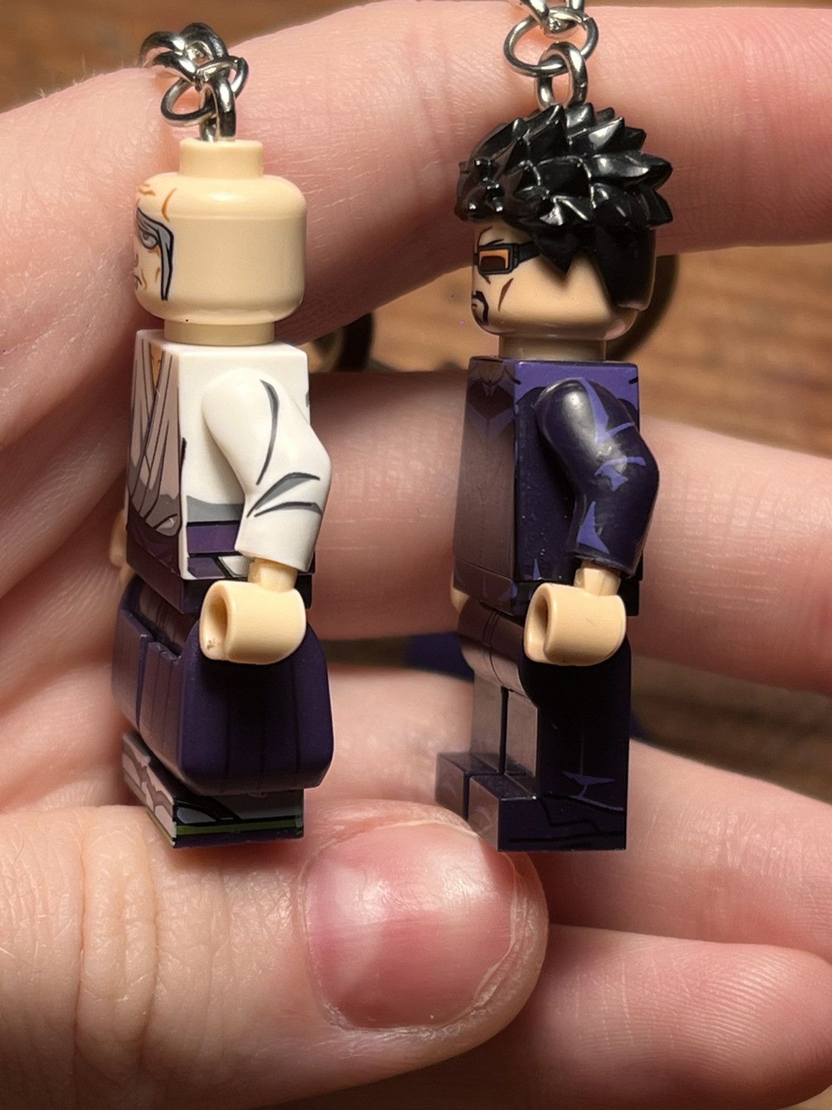 Anime Jujutsu Kaisen anime minifigure keychain keyring Size ONE SIZE - 7 Thumbnail