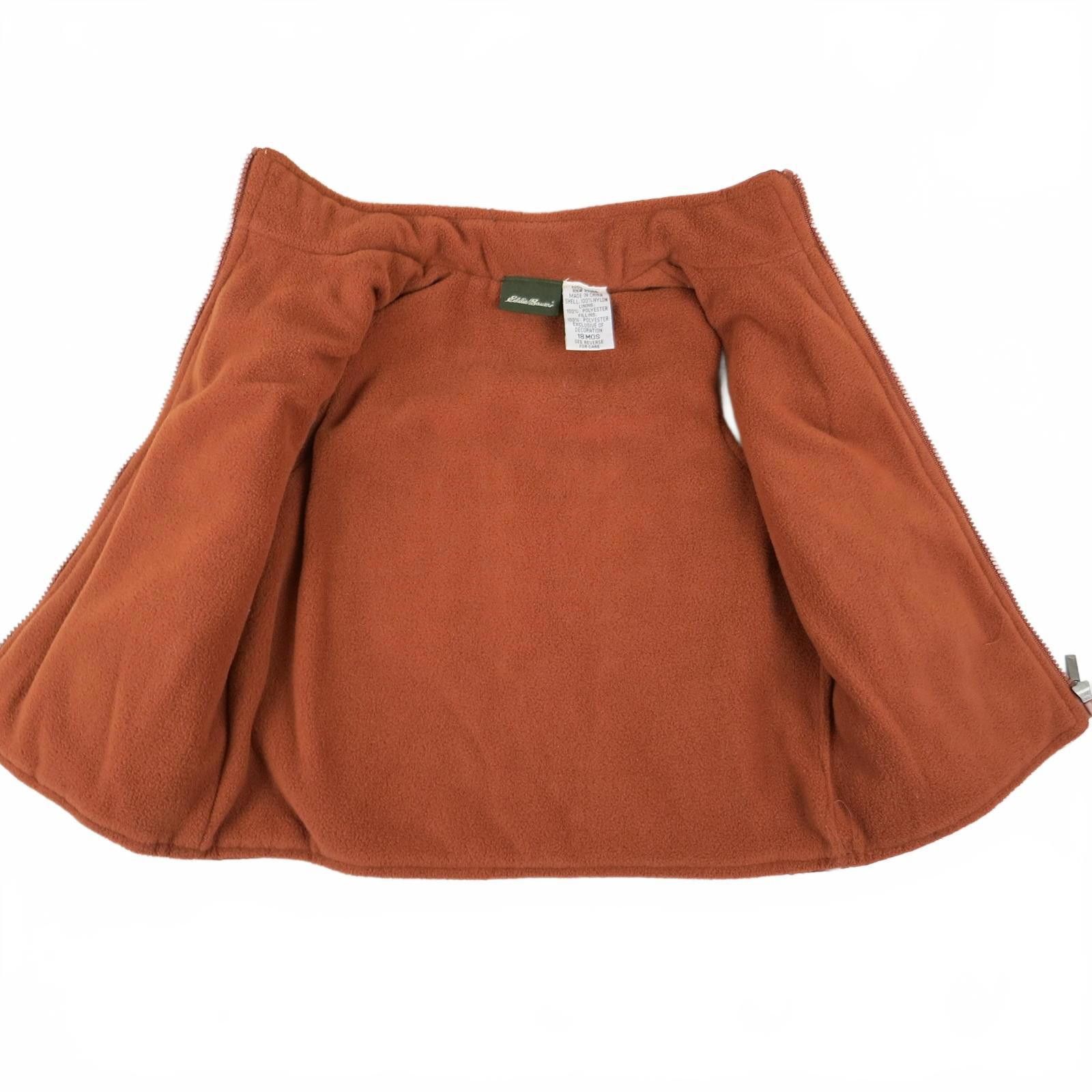 Eddie Bauer Eddie Bauer Rust Orange Outdoor Vest Kids' 18MOS Size US XXS / EU 40 - 6 Thumbnail