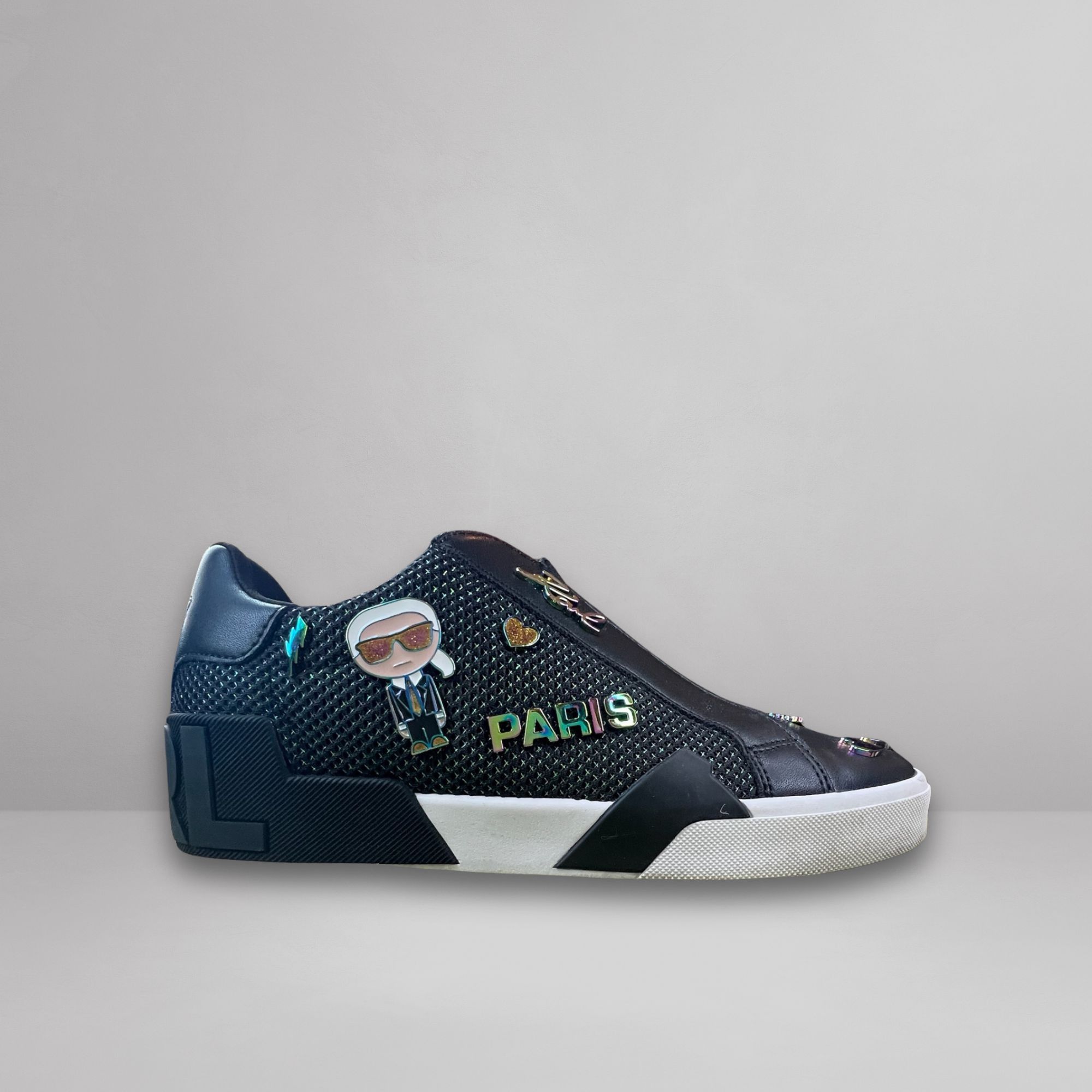 Karl Lagerfeld Karl Lagerfeld PARIS Dallas Lace-Up Sneakers – Women’s US 10 Size US 10 / IT 40 - 5 Thumbnail