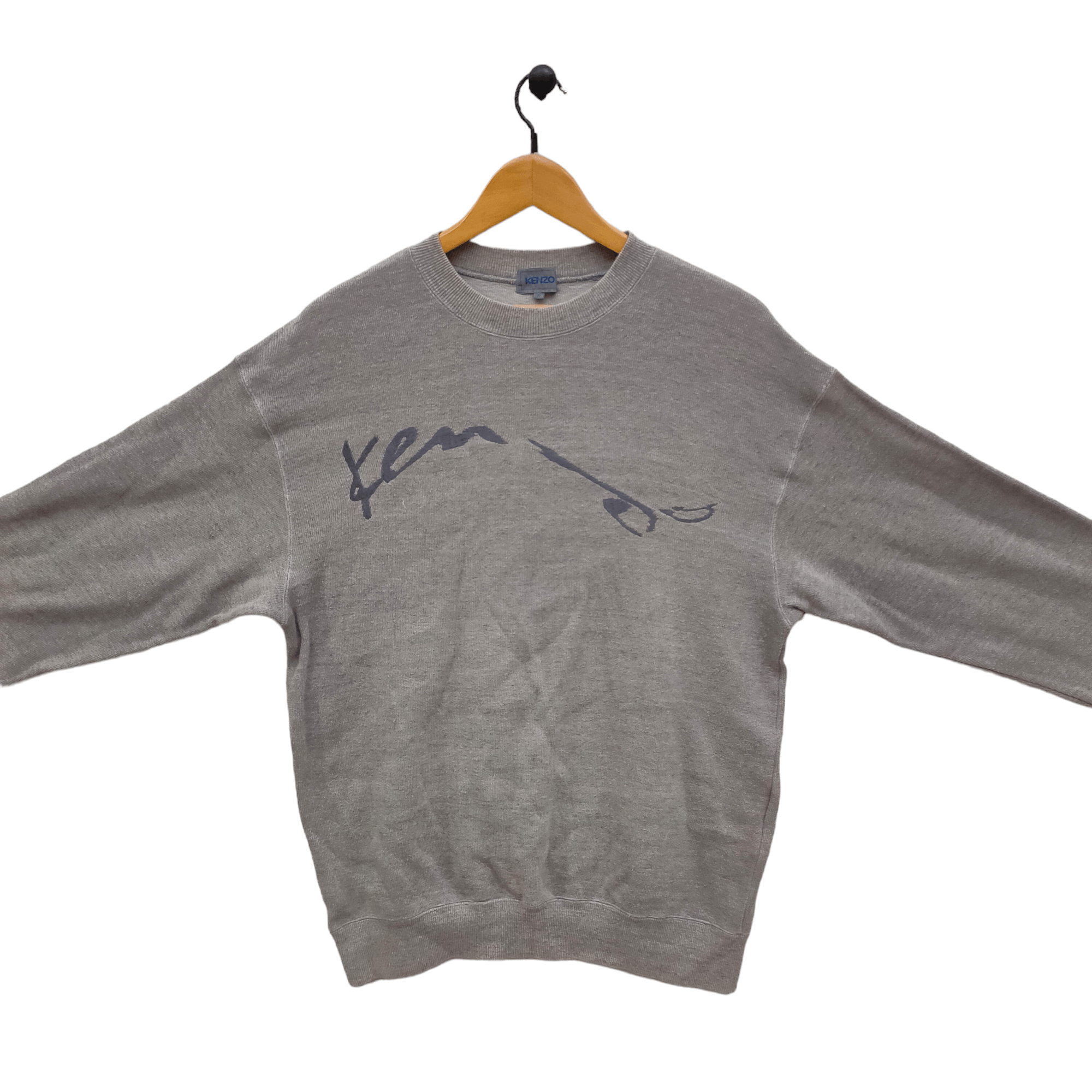 Kenzo × Vintage Vintage Kenzo Embroidery Sweatshirt Size US M / EU 48-50 / 2 - 2 Thumbnail