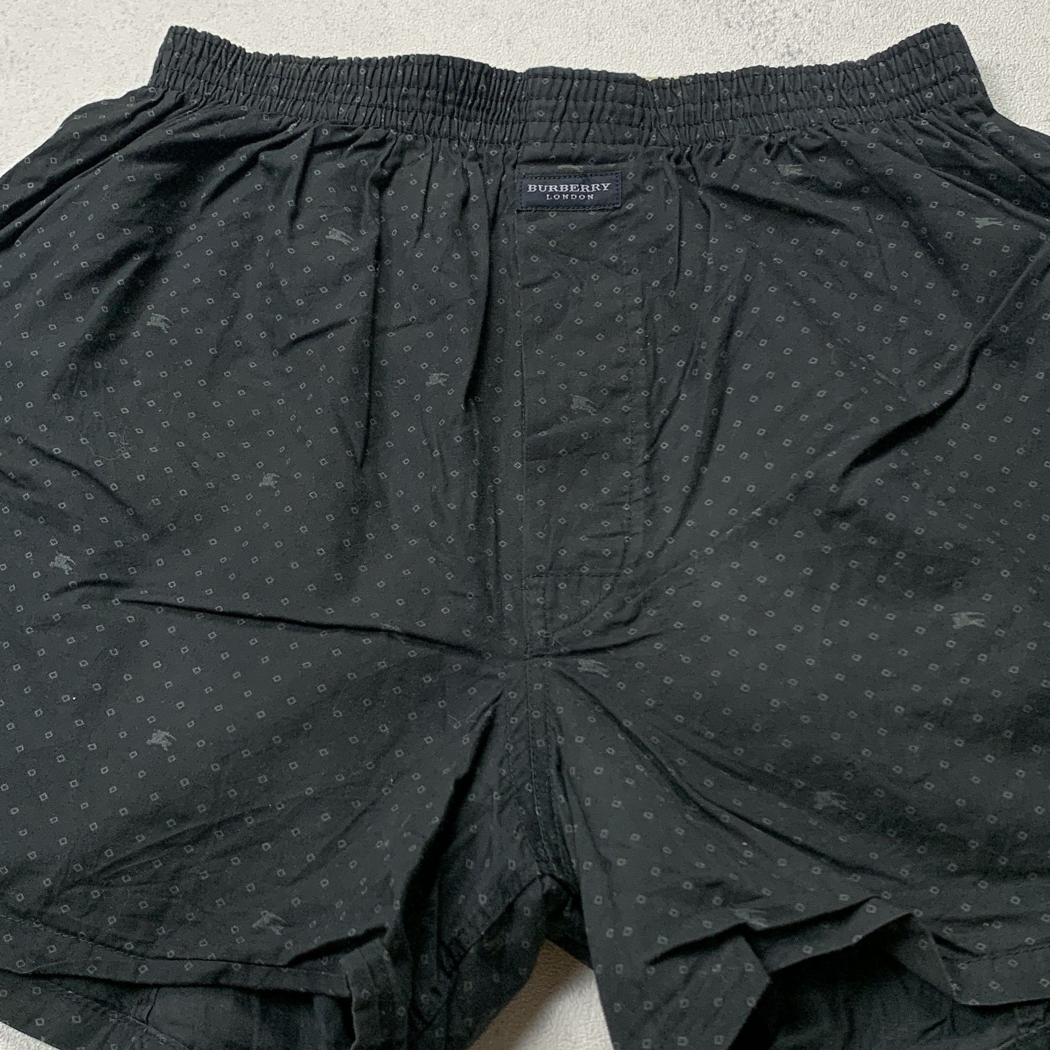 Burberry Burberry Boxer Short Pants Overprint Logo Underwear Size US 30 / EU 46 - 2 Thumbnail