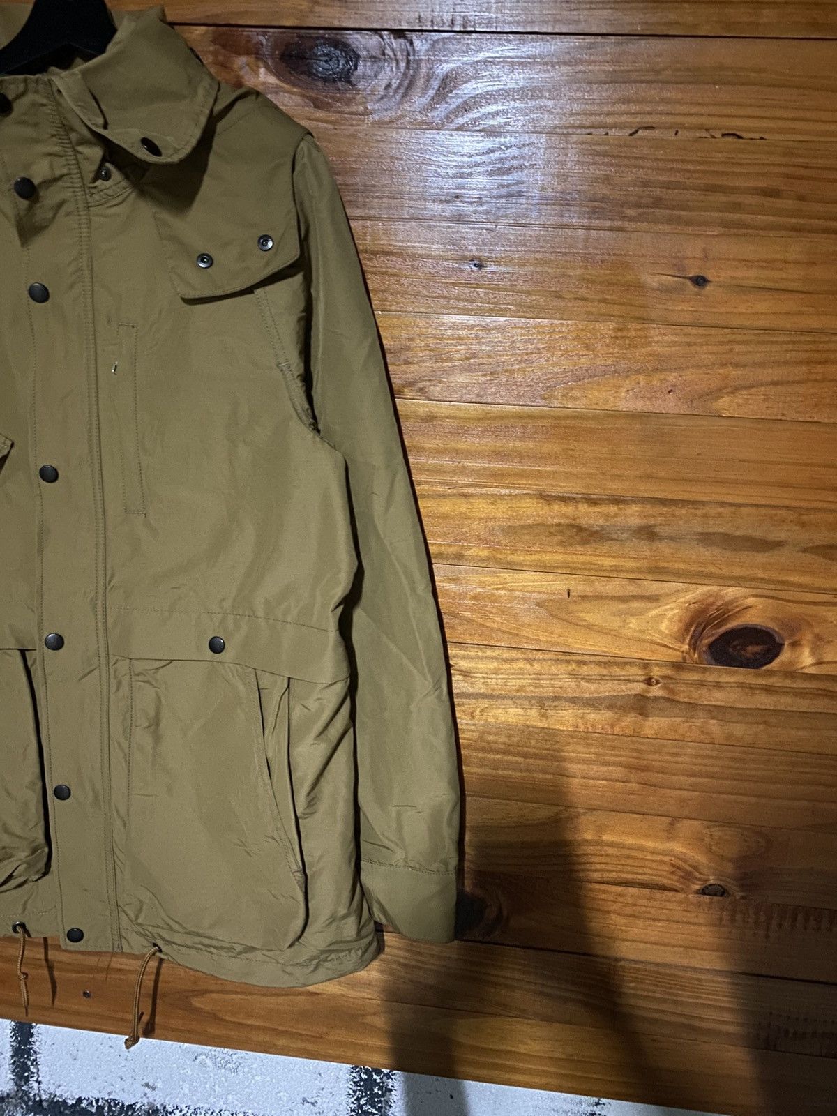 Japanese Brand Vintage-Style Yamawaki Gloster Field Jacket – Tan Hooded Size US M / EU 48-50 / 2 - 6 Thumbnail