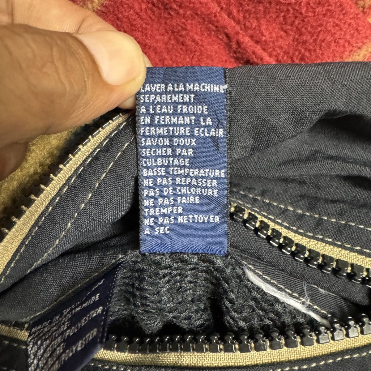Tommy Hilfiger 90s Vintage Tommy Hilfiger Reversible Fleece Smock Jacket Size US M / EU 48-50 / 2 - 14 Thumbnail