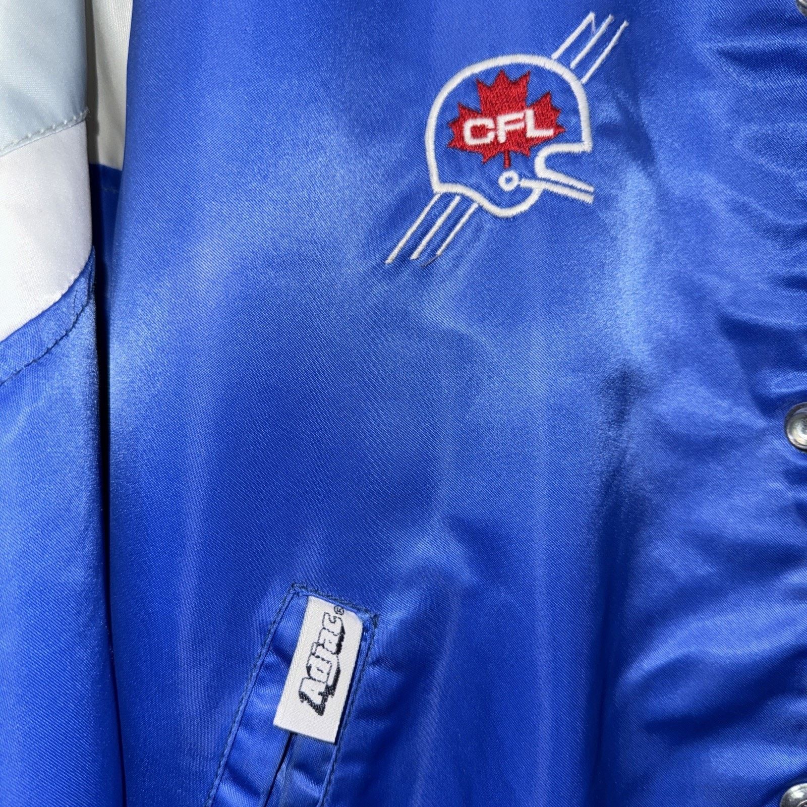 Other Vintage 80s CFL Winnipeg Blue Bombers Bomber Jacket Sz L 44 Size US L / EU 52-54 / 3 - 3 Thumbnail