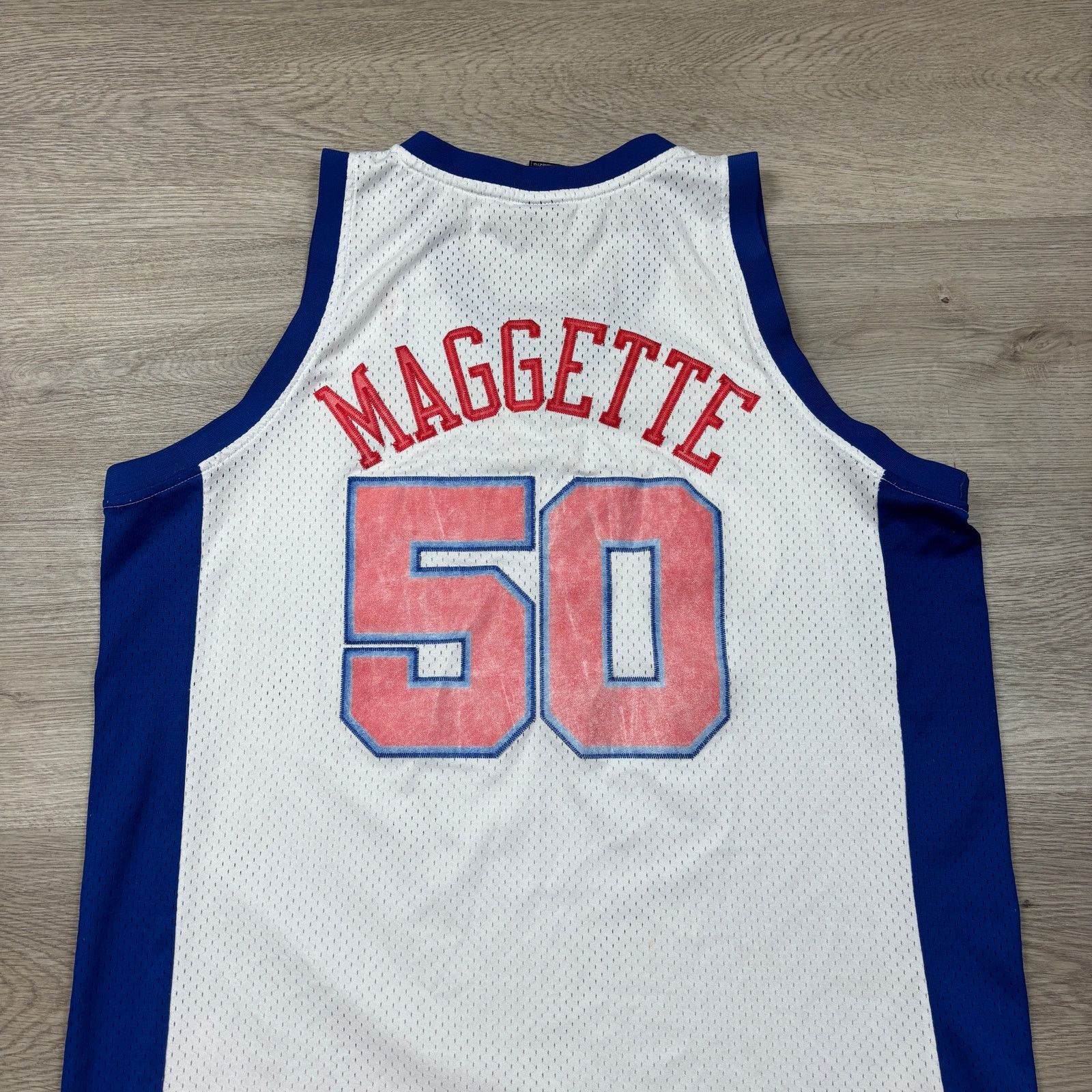 NBA × Reebok × Vintage VTG Reebok NBA LA Clippers Corey Maggette 50 Jersey Mens 2XL Size US XXL / EU 58 / 5 - 4 Thumbnail