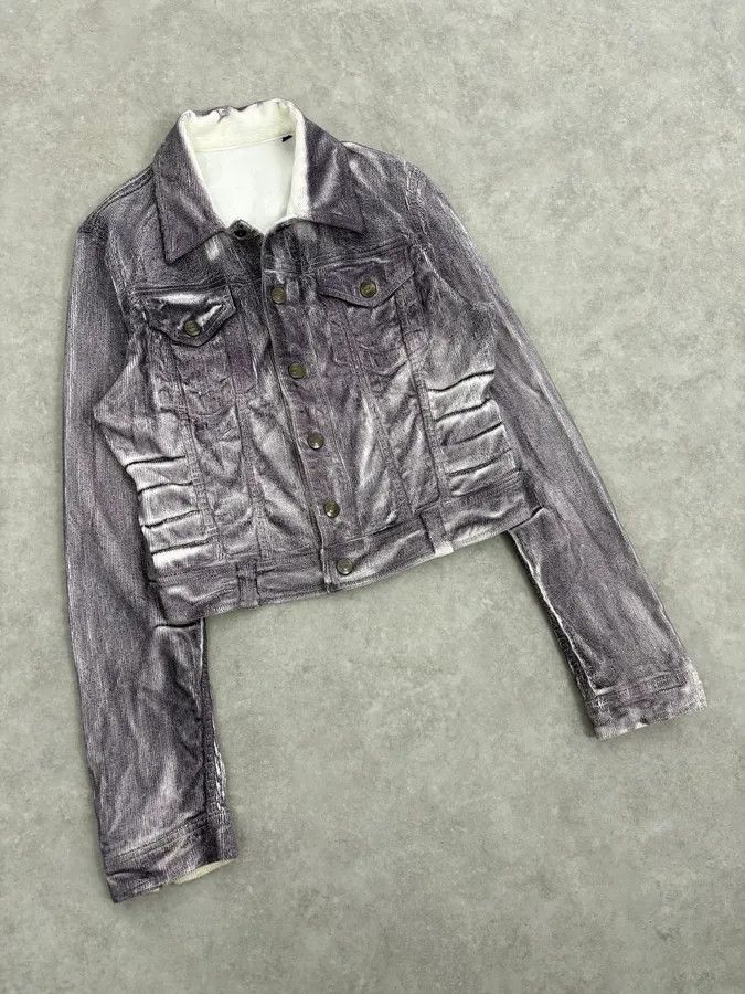 Just Cavalli AW2005 Cavalli Grey Corduroy Jacket Size S / US 4 / IT 40 - 5 Thumbnail