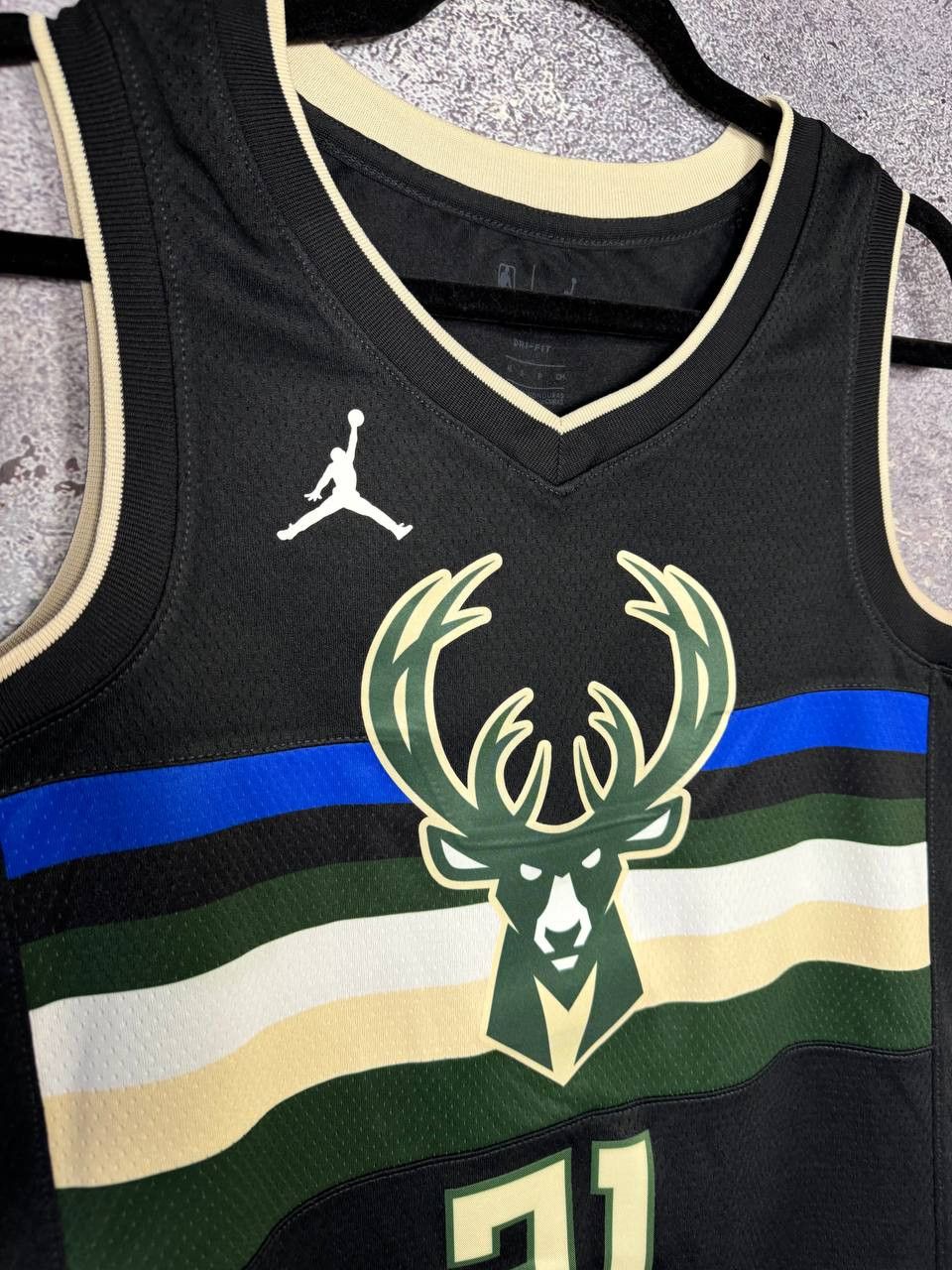Jordan Brand × NBA HOLIDAY Bucks Giannis Antetokoumpo Swingman NBA Jersey Size US S / EU 44-46 / 1 - 7 Thumbnail