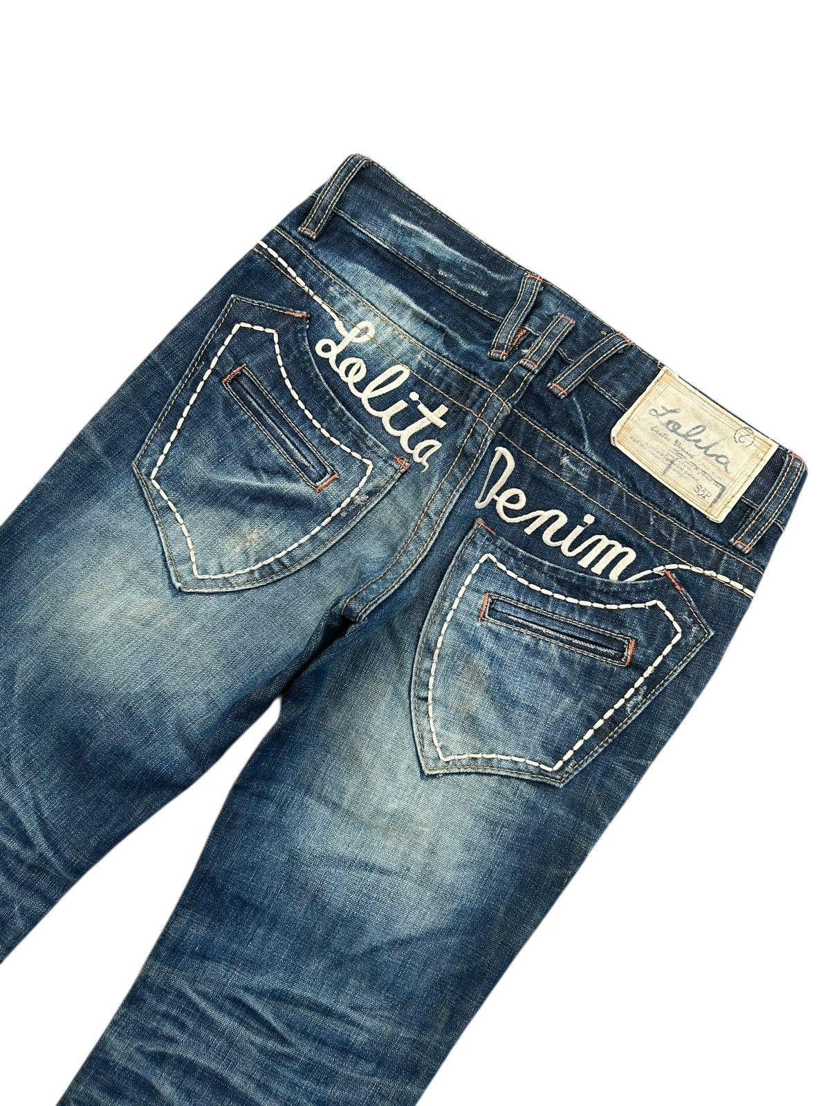 Kapital Flare YOSHITOMO NARA LOLITA JAPANESE Low rise Denim Jeans Size US 29 - 10 Thumbnail