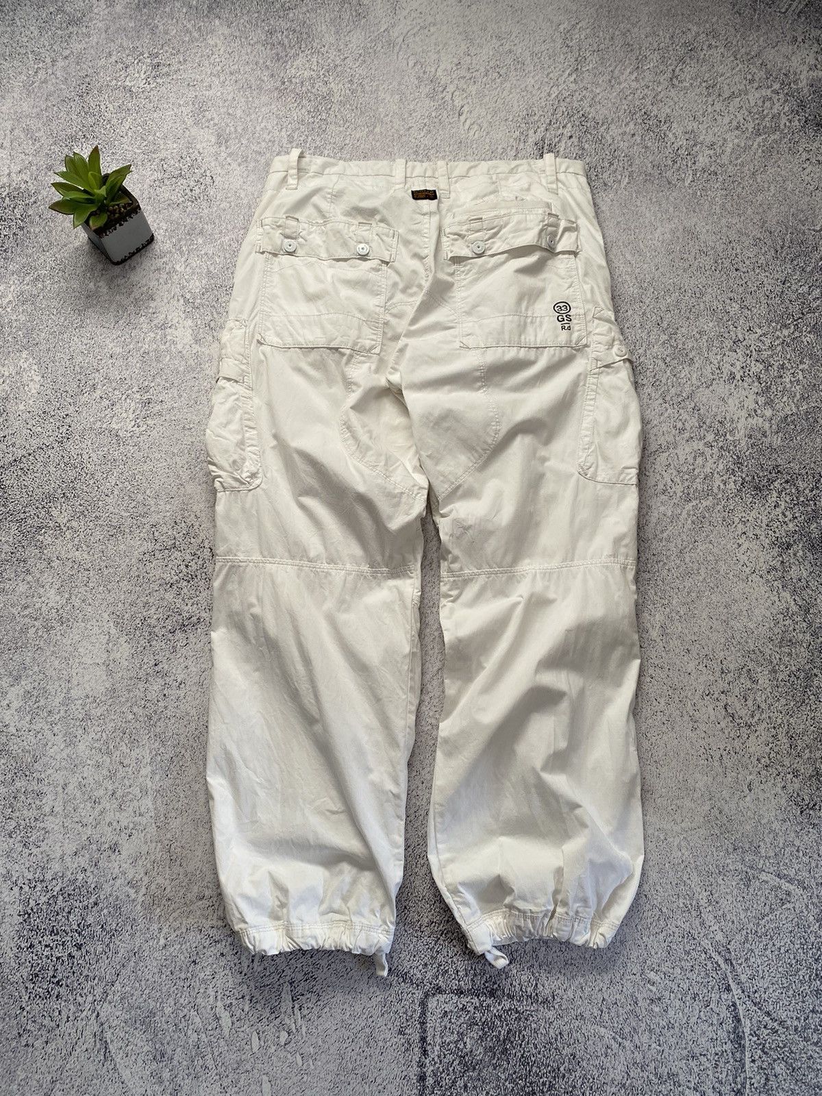 G-Star VINTAGE G-STAR RAW LOOSE CARGO PANTS JAPAN STYLE GORPCORE Size US 36 / EU 52 - 9 Thumbnail