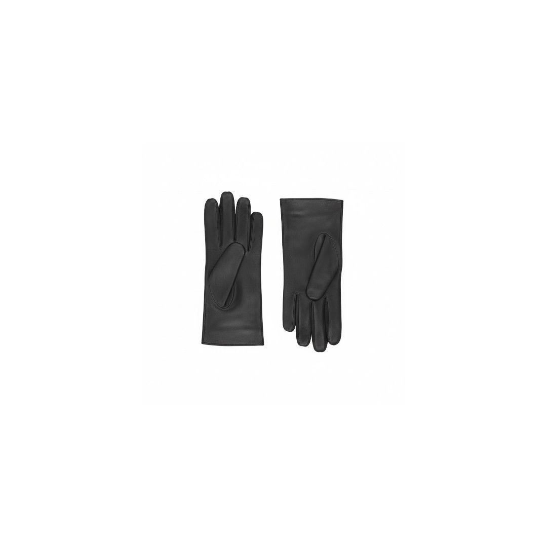 Saint Laurent Paris oc11z1225 Size: 8.5 / Short Gloves in Lambskin and Silk Size ONE SIZE - 1 Preview