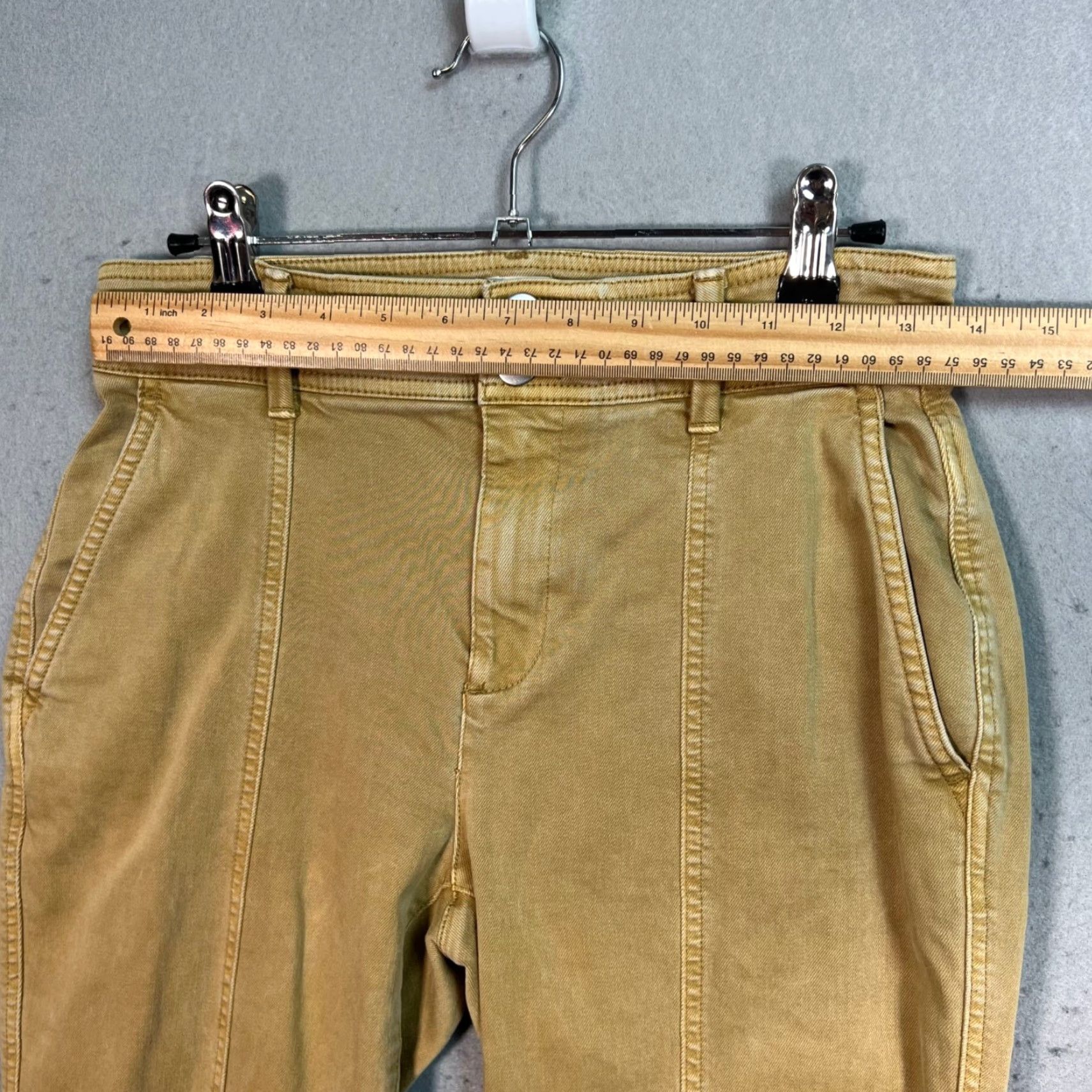 Gap Gap Womens High Rise Skinny Khaki Pants Size 2 Cotton Blend Size 26" / US 2 / IT 38 - 6 Thumbnail