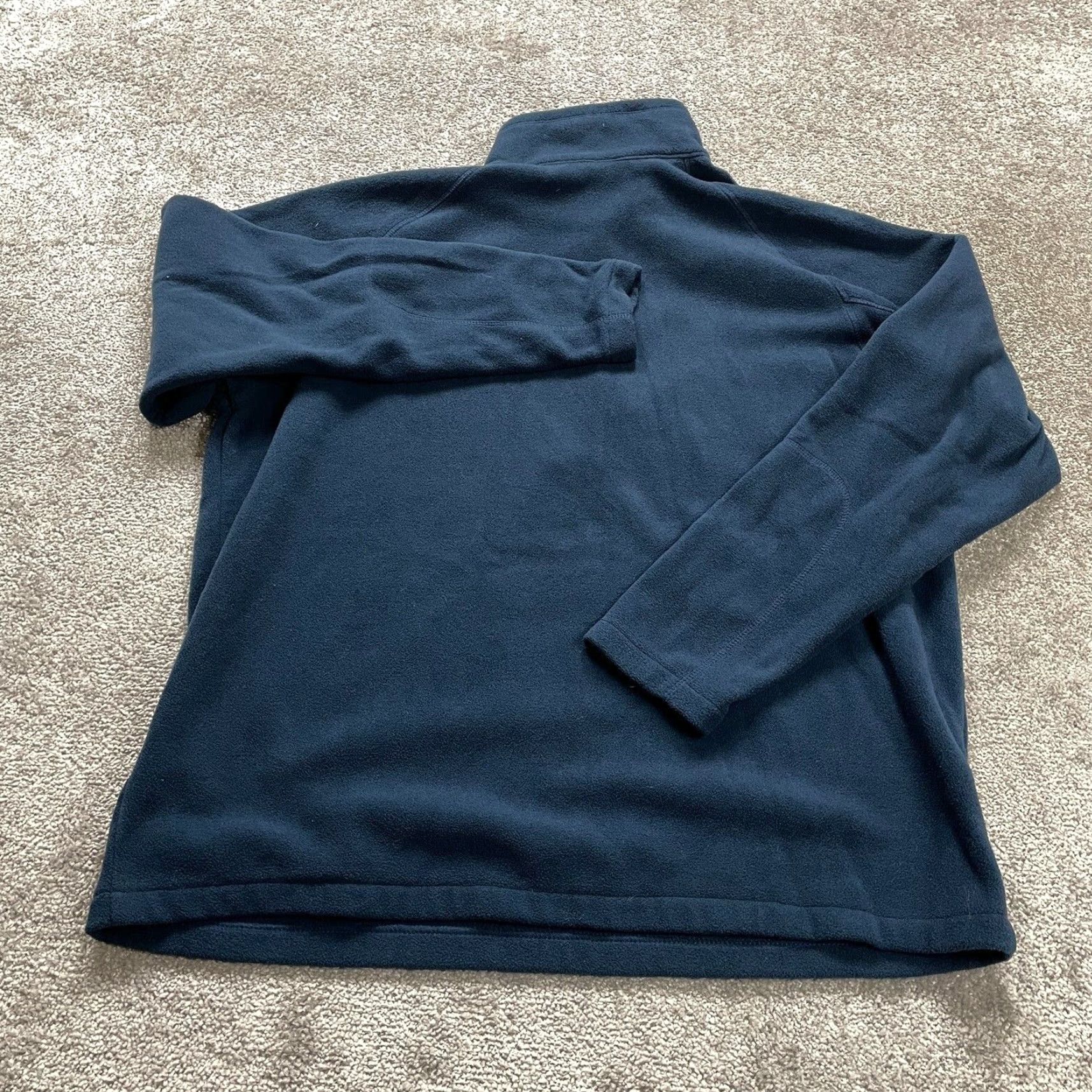 Vintage Columbia Jacket Mens 2XL Blue Fleece Half Zip Fast Trek III Busch Outdoor Hiking Size US XXL / EU 58 / 5 - 2 Thumbnail
