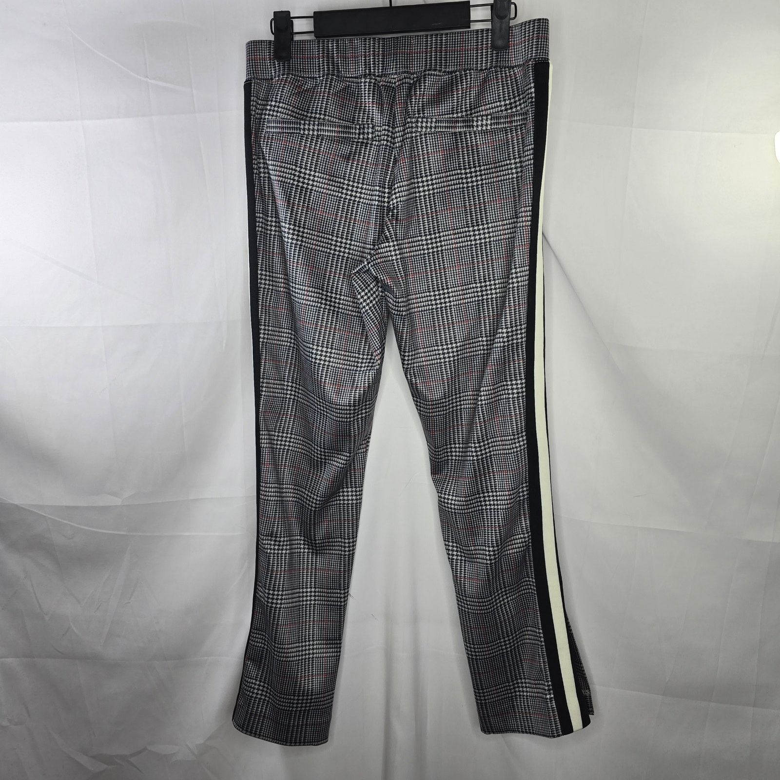 Pam & Gela Pam & Gela Glen Plaid Side Stripe Track Pants Size Small Size 29" - 9 Thumbnail