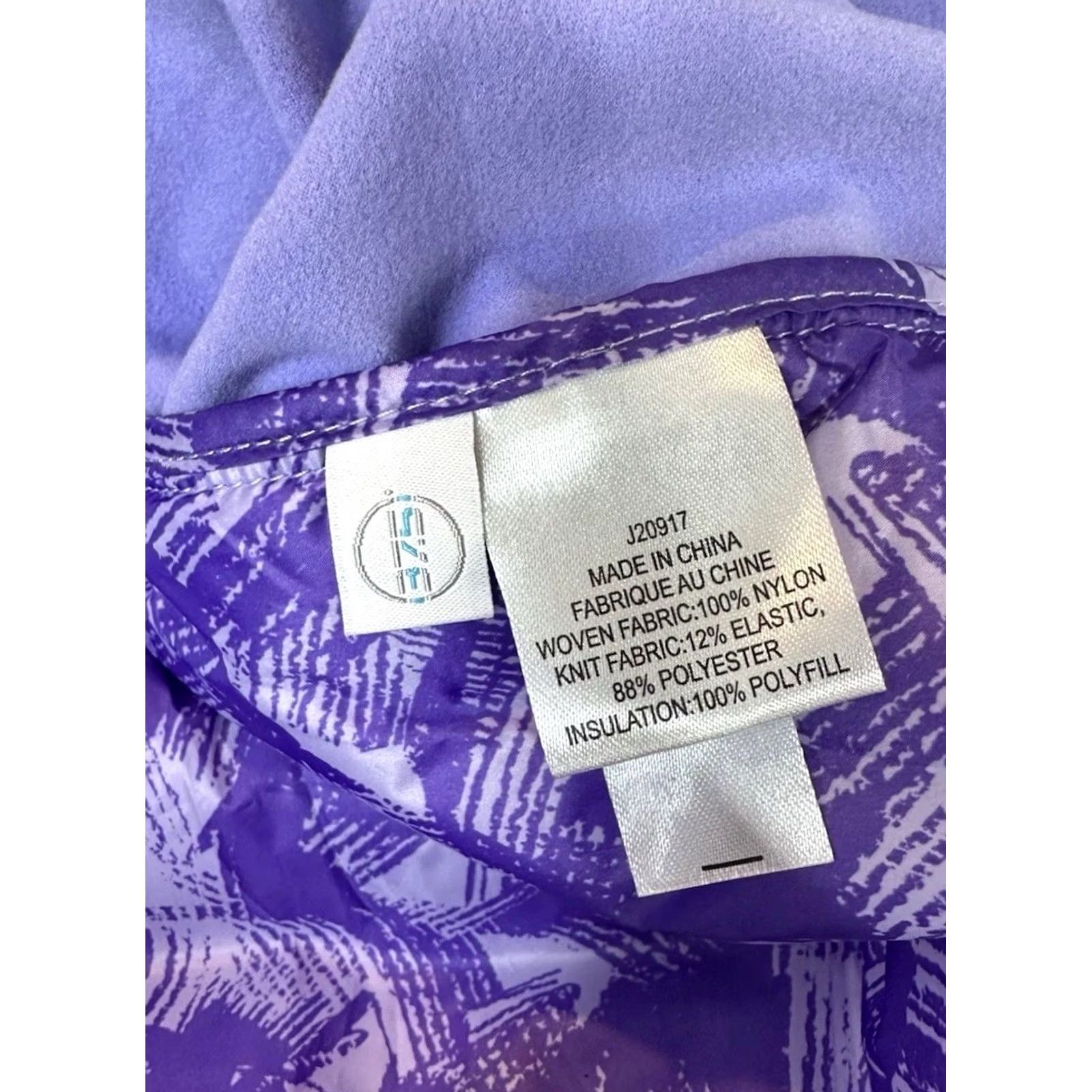 Vintage Sun Mountain Women's Medium Purple Hooded Zip Jacket Size M / US 6-8 / IT 42-44 - 7 Thumbnail