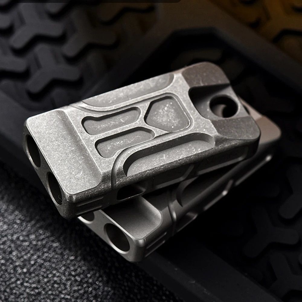 Whistles Whistle Titanium Pendant Coach Sports Camping Gift For Him Size ONE SIZE - 3 Thumbnail