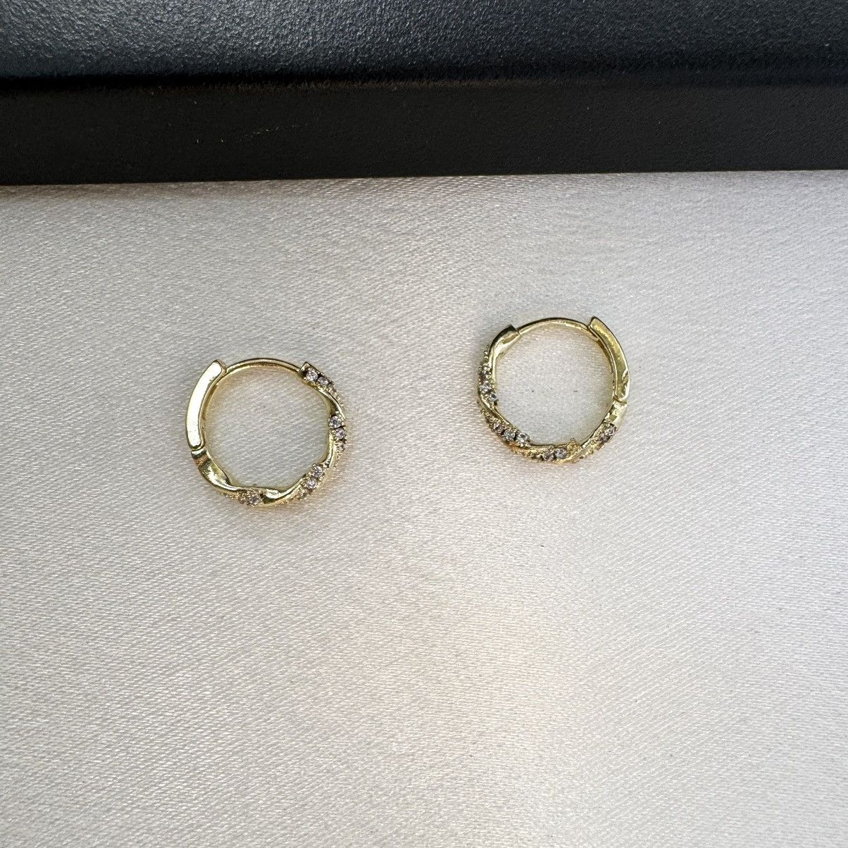 Designer × Other 14mm Small Gold Hoop Earrings for Women Size ONE SIZE - 2 Thumbnail