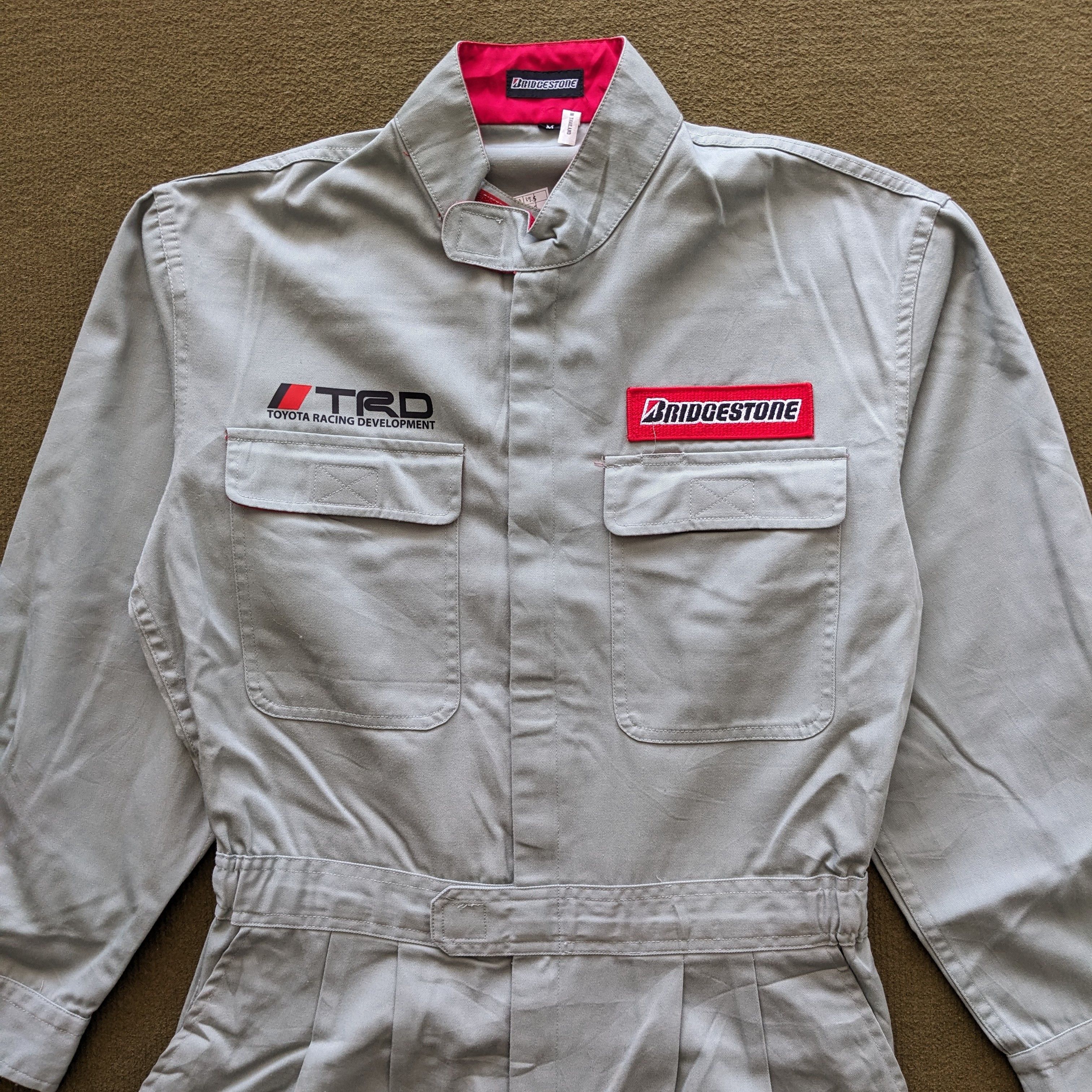 Other Vintage BRIDGESTONE TRD TOYOTA Coverall Custom Jacket Size US M / EU 48-50 / 2 - 4 Thumbnail