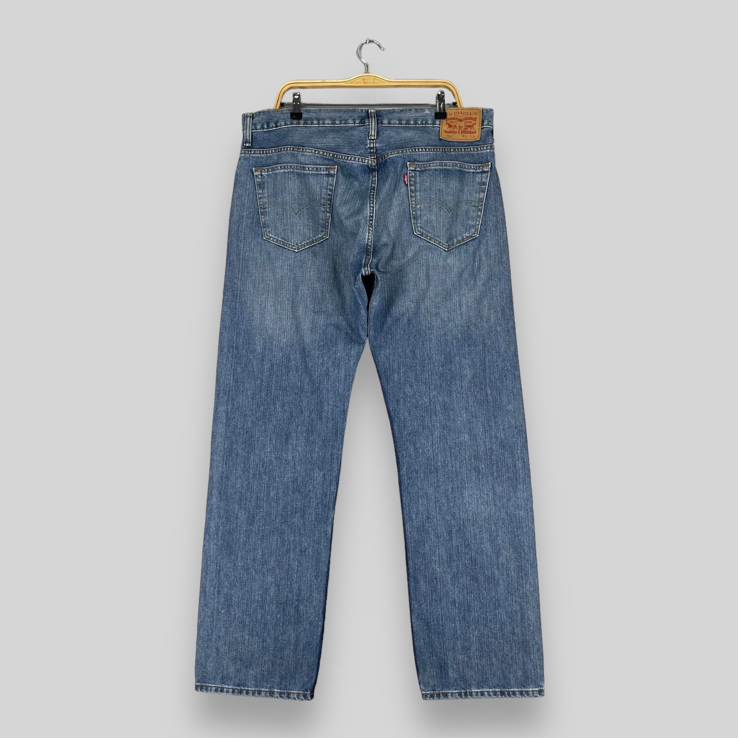 Levi's × Vintage W38 L33 Vintage Levis 569 High Rise Loose Straight Fit Jeans Size US 38 / EU 54 - 6 Thumbnail