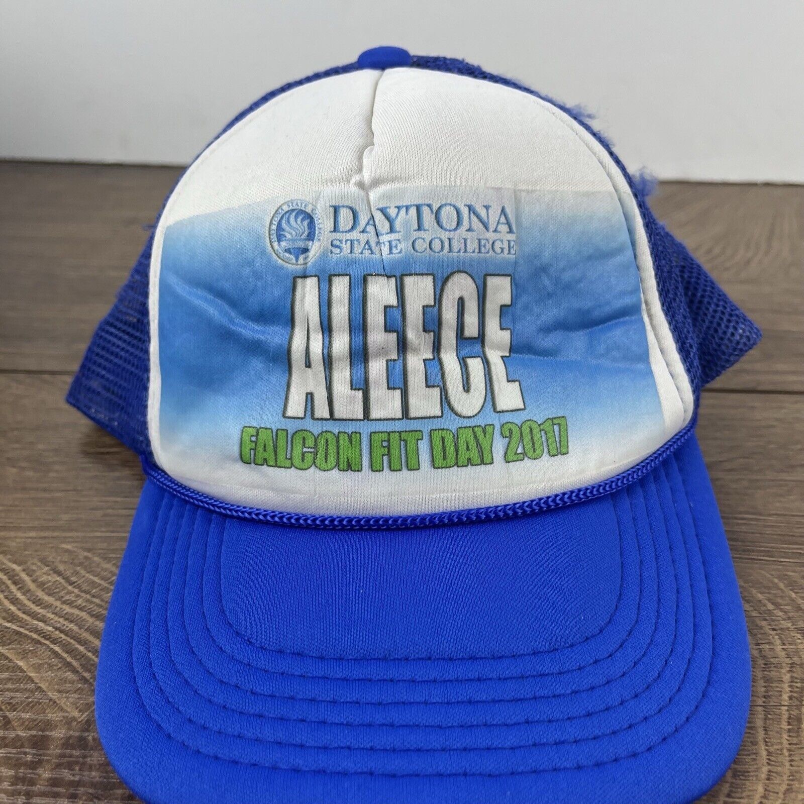 Other Daytona State College Hat Aleece Snapback Hat Blue Adjustabl Size ONE SIZE - 5 Thumbnail