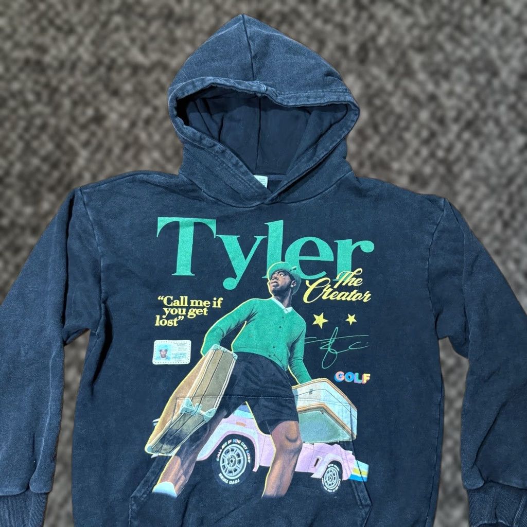 Tyler The Creator Hoodie Sweatshirt S Pullover Hooded Call me if you get lost L3