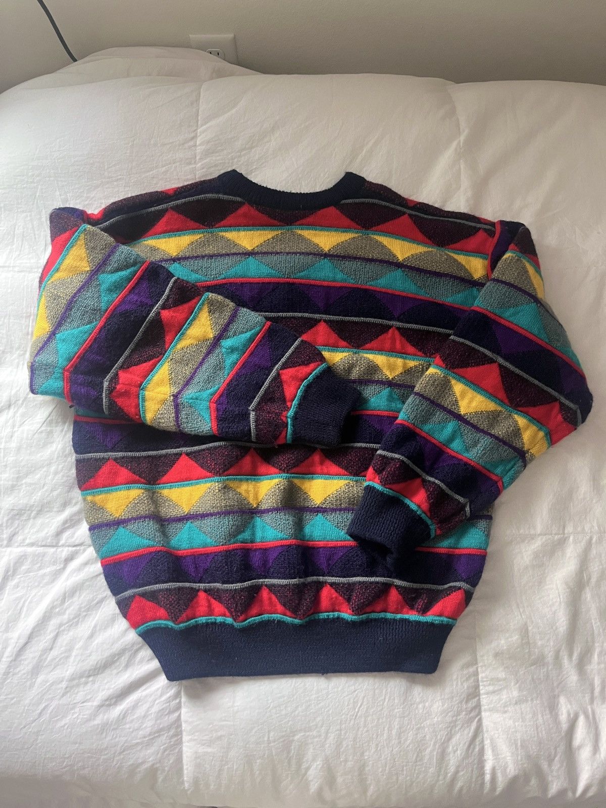 Coogi Coogi vintage wool sweater Size US XL / EU 56 / 4 - 2 Thumbnail