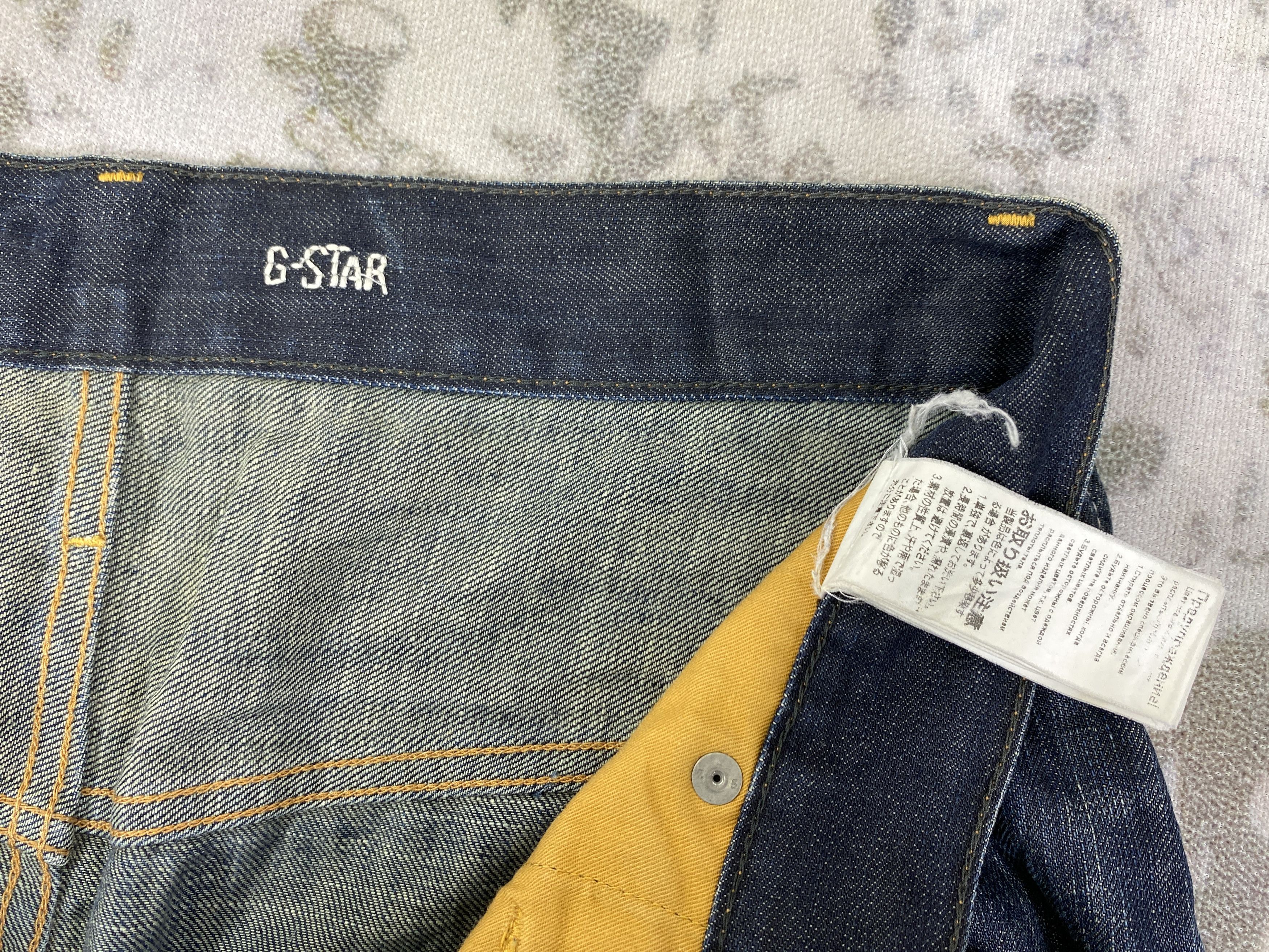 Hysteric Glamour Blue Vintage G-Star Jeans 34x28 - JN3060 Size US 34 / EU 50 - 15 Thumbnail