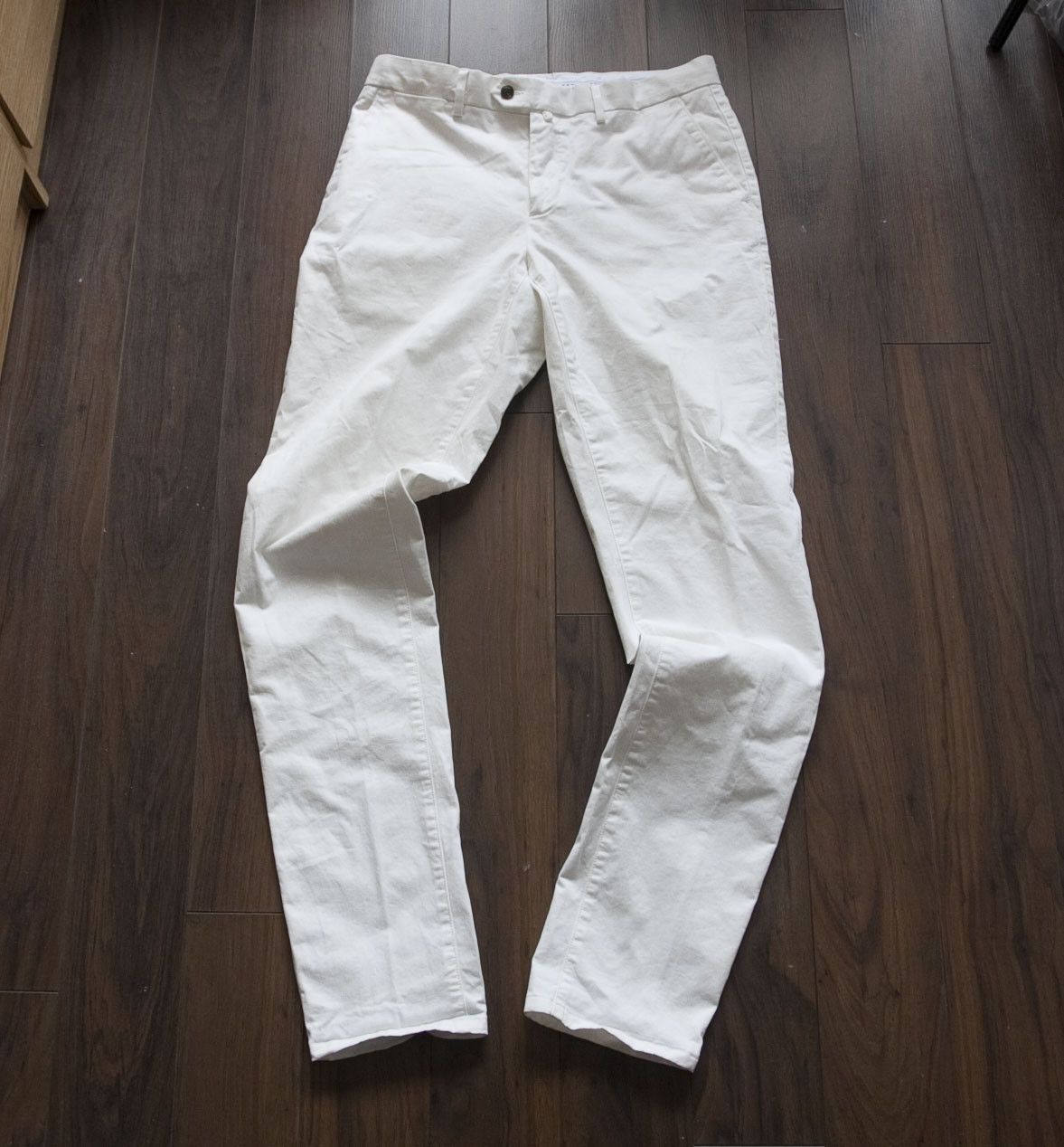 Suitsupply Suitsupply Chino Pants Size 32x35 White Size US 32 / EU 48 - 1 Thumbnail