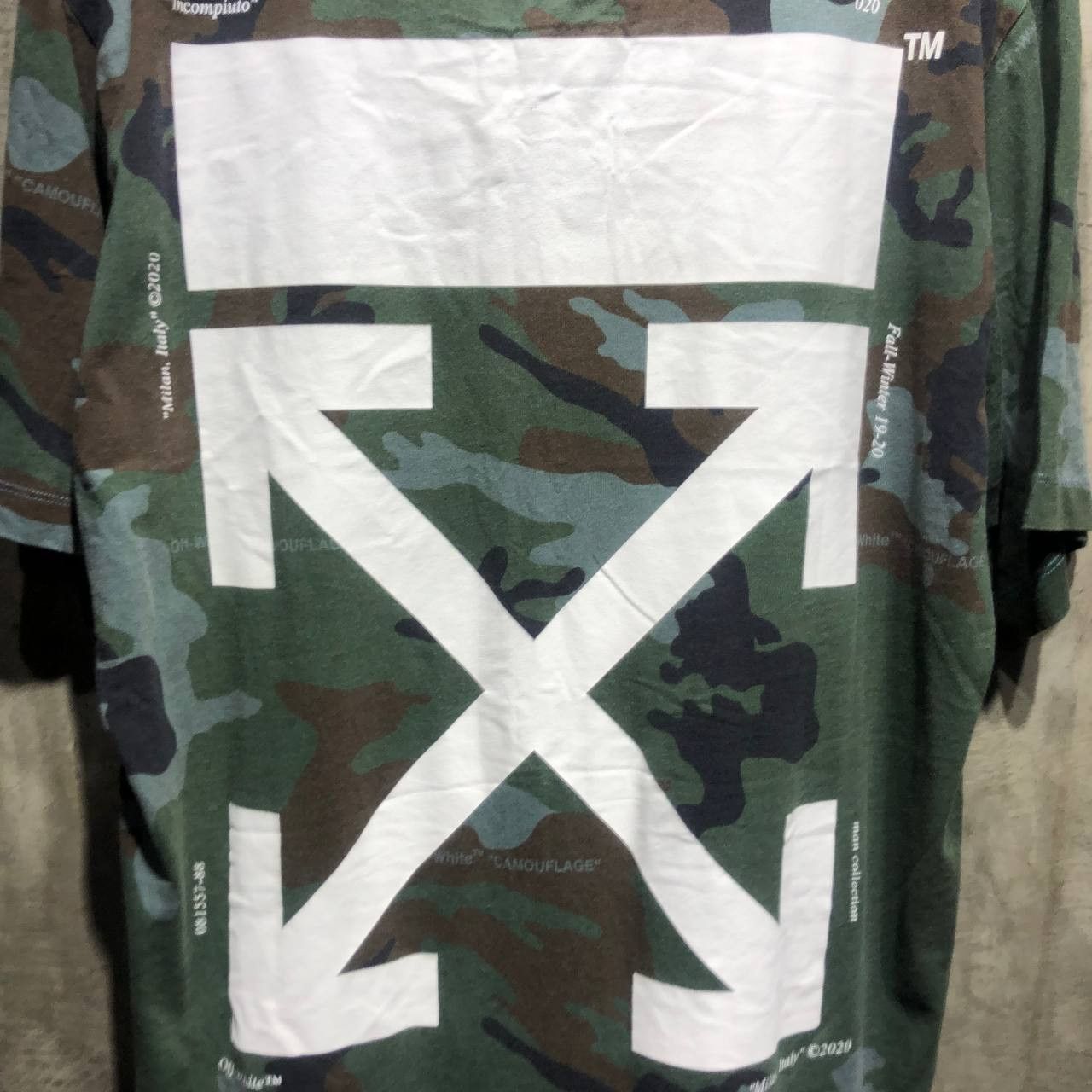Off-White Off-White Camouflage Arrows Tee Size US L / EU 52-54 / 3 - 3 Thumbnail