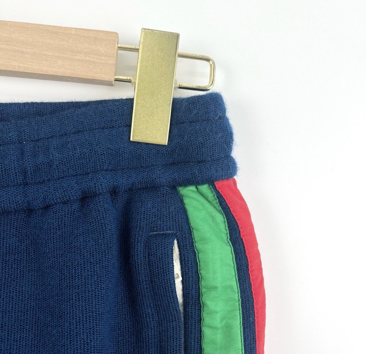 Gucci Gucci/Color Block Elastic Waist Knit Shorts K12 Size US 30 / EU 46 - 5 Thumbnail
