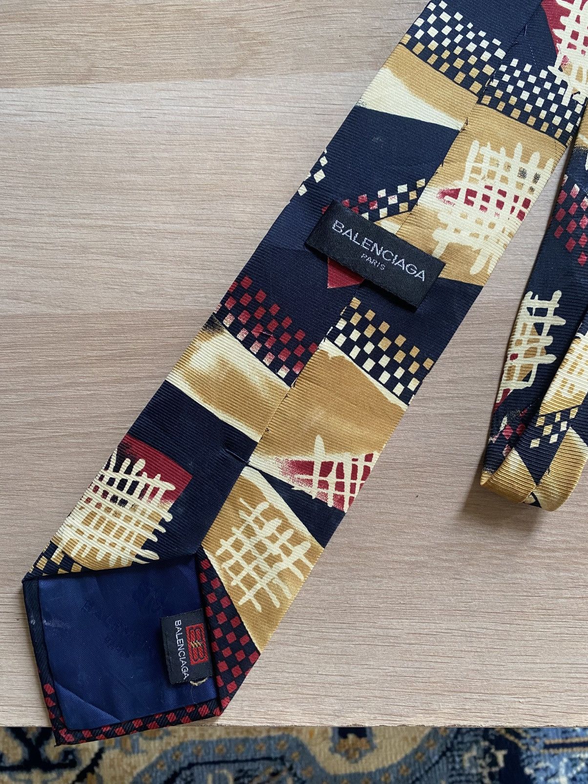 Balenciaga Balenciaga Classic Silk Ties Size ONE SIZE - 2 Thumbnail