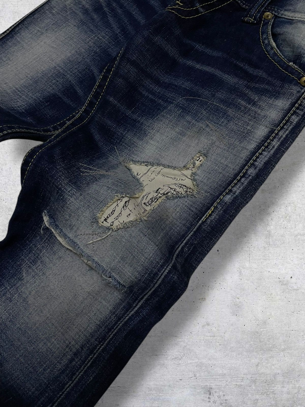 Japanese Brand VINTAGE RODEO CROWN OG JAPAN DESIGNER PUNK REVOLUTION DENIM Size US 29 - 9 Thumbnail