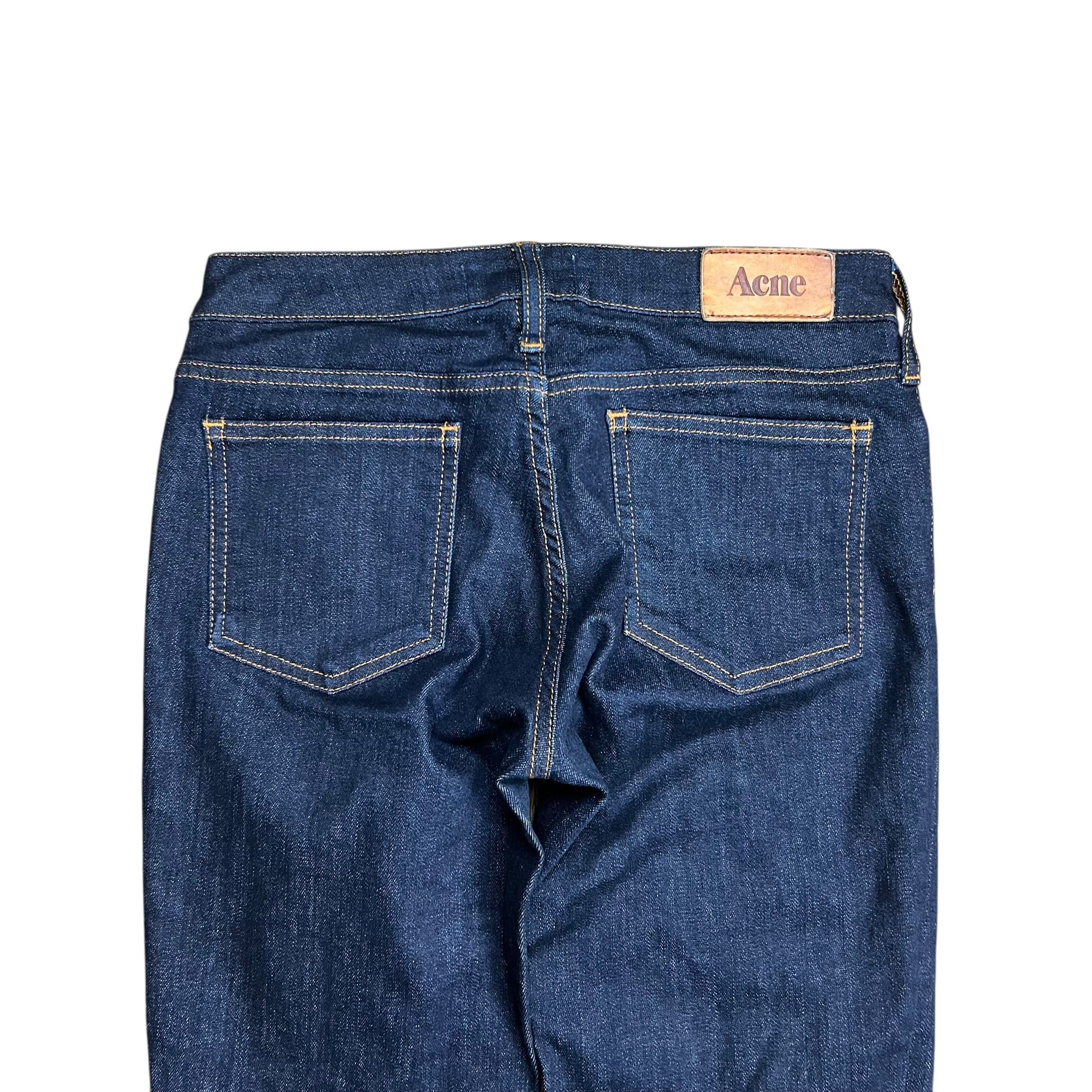 Acne Studios Acne Studios Dark Blue Skinny Jeans - 26” Size 26" / US 2 / IT 38 - 7 Thumbnail